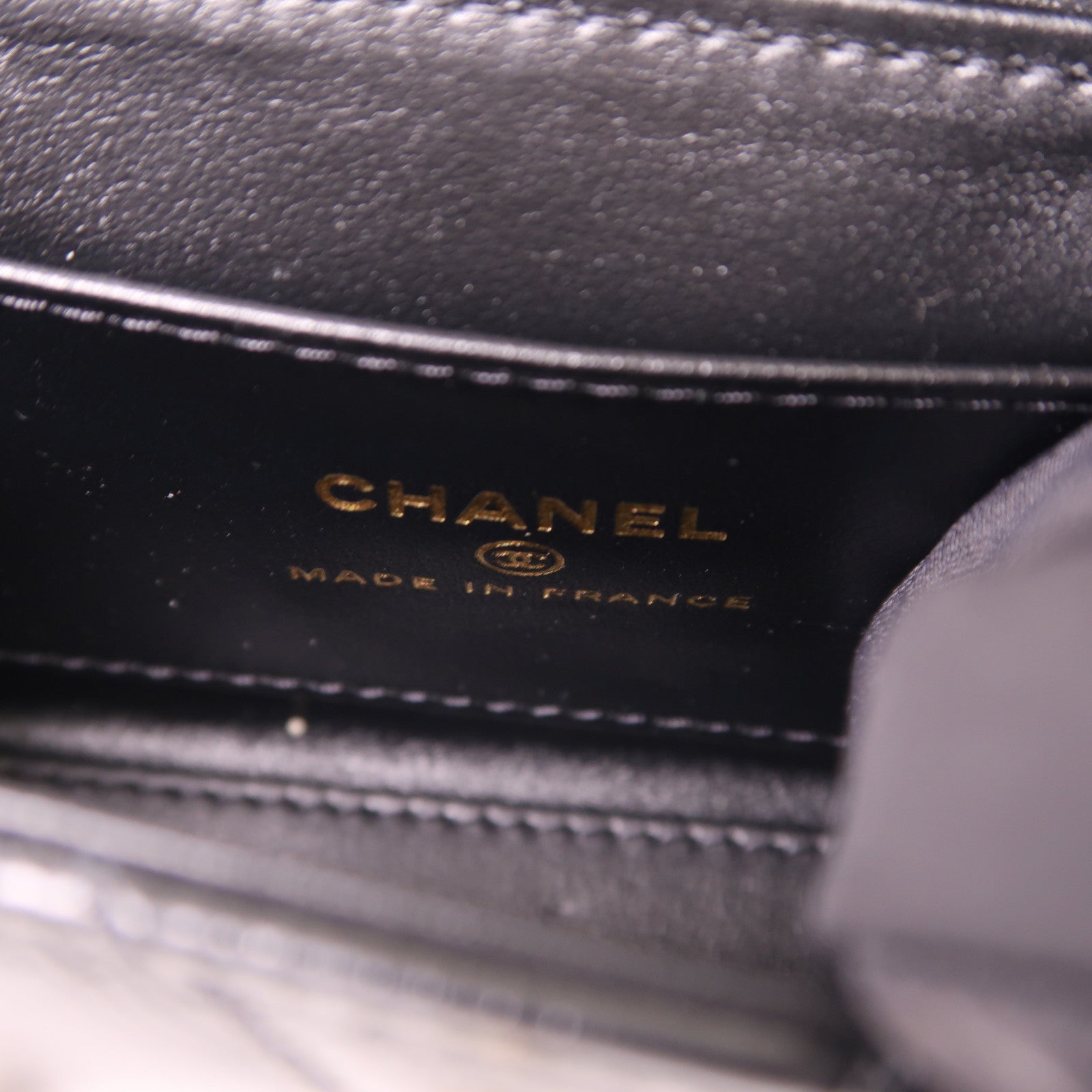 CHANEL【激減優惠】 牛皮皮革Kelly Nano金扣手挽肩背兩用袋