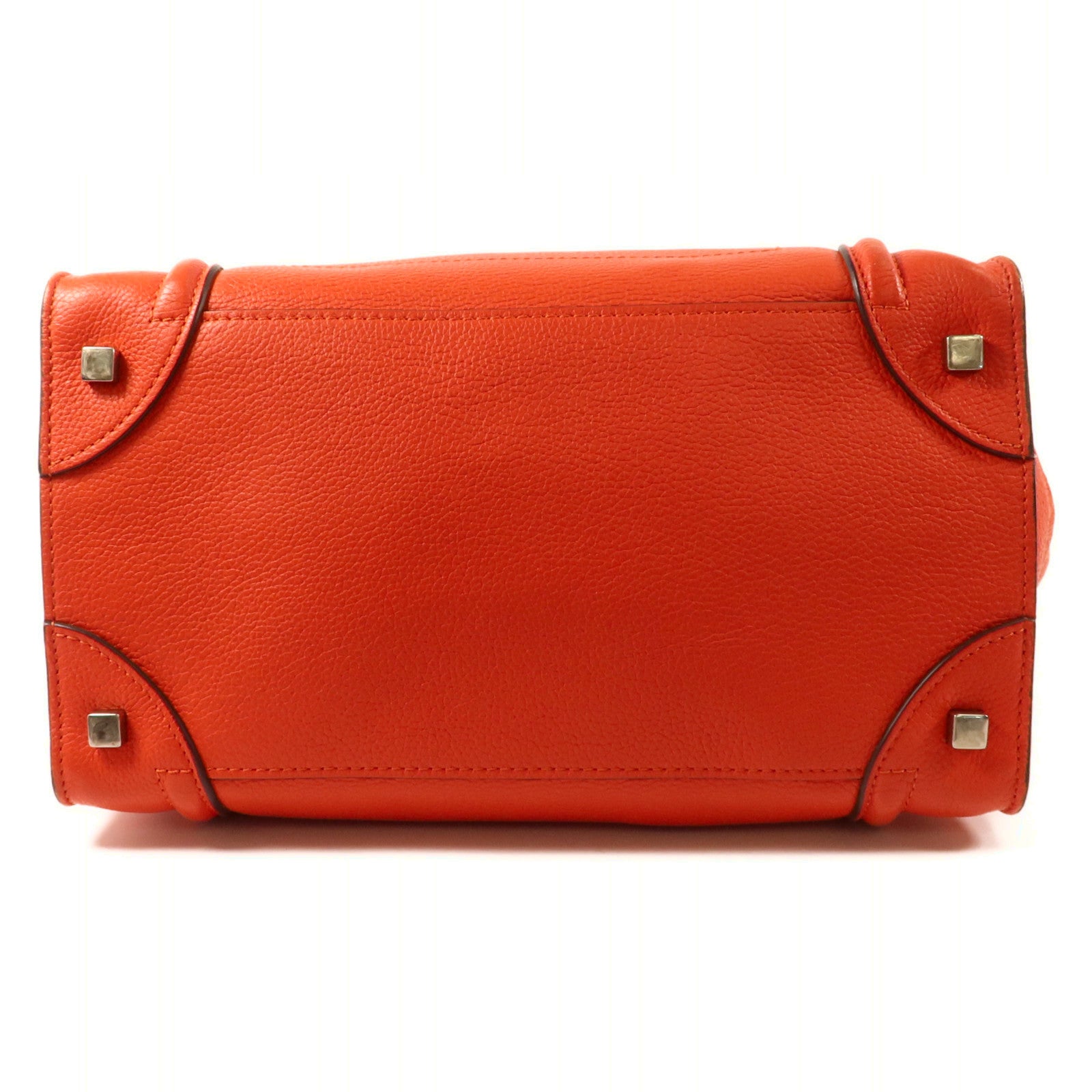 CELINE 牛皮皮革Mini Luggage手挽袋