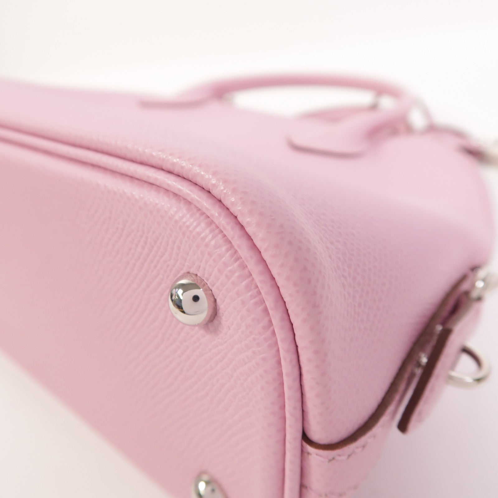 HERMES Epsom皮革Bolide 1923手挽肩背兩用袋Mauve Sylvestre