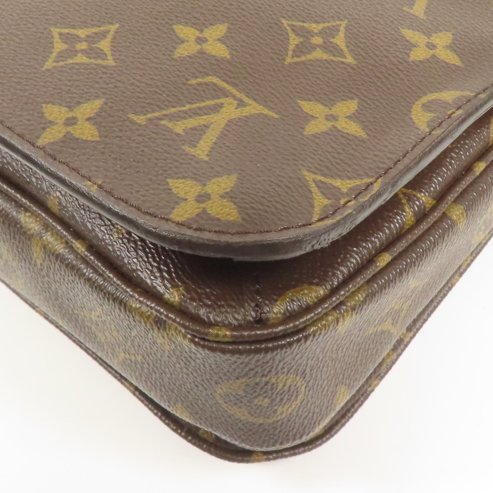 LOUIS VUITTON LV GHW Pochette Metis MM 2way Bag M44875 Monogram Brown