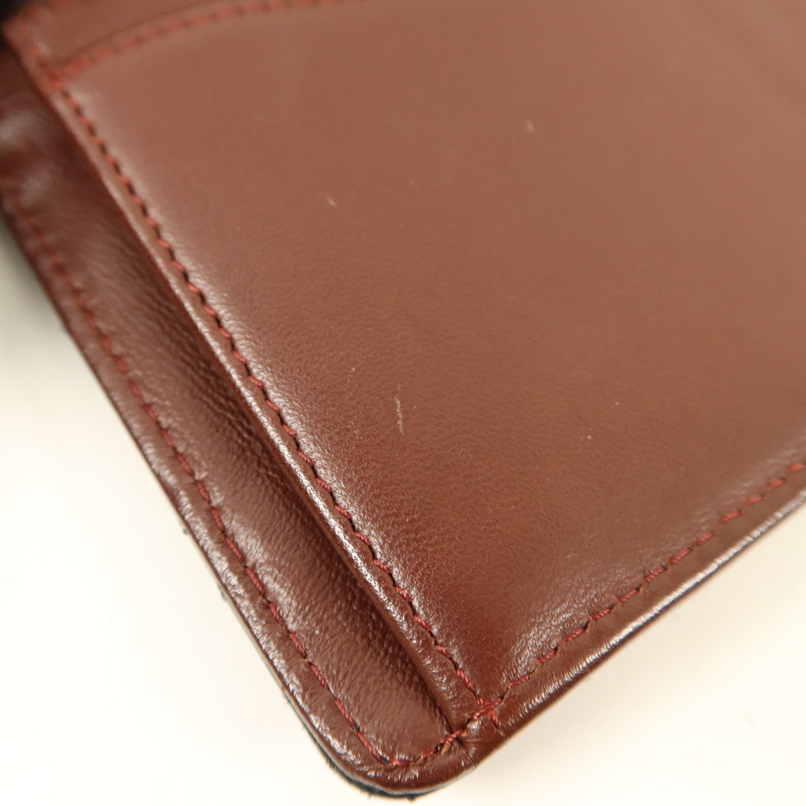 CHANEL 羊皮皮革Long Bifold Wallet銀扣長錢包