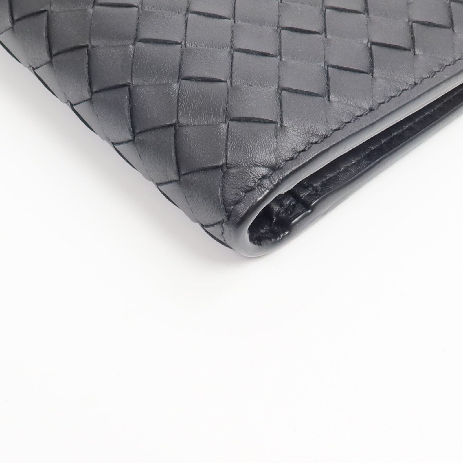 BOTTEGA VENETA 牛皮皮革Intrecciato Bi-Fold Wallet錢包