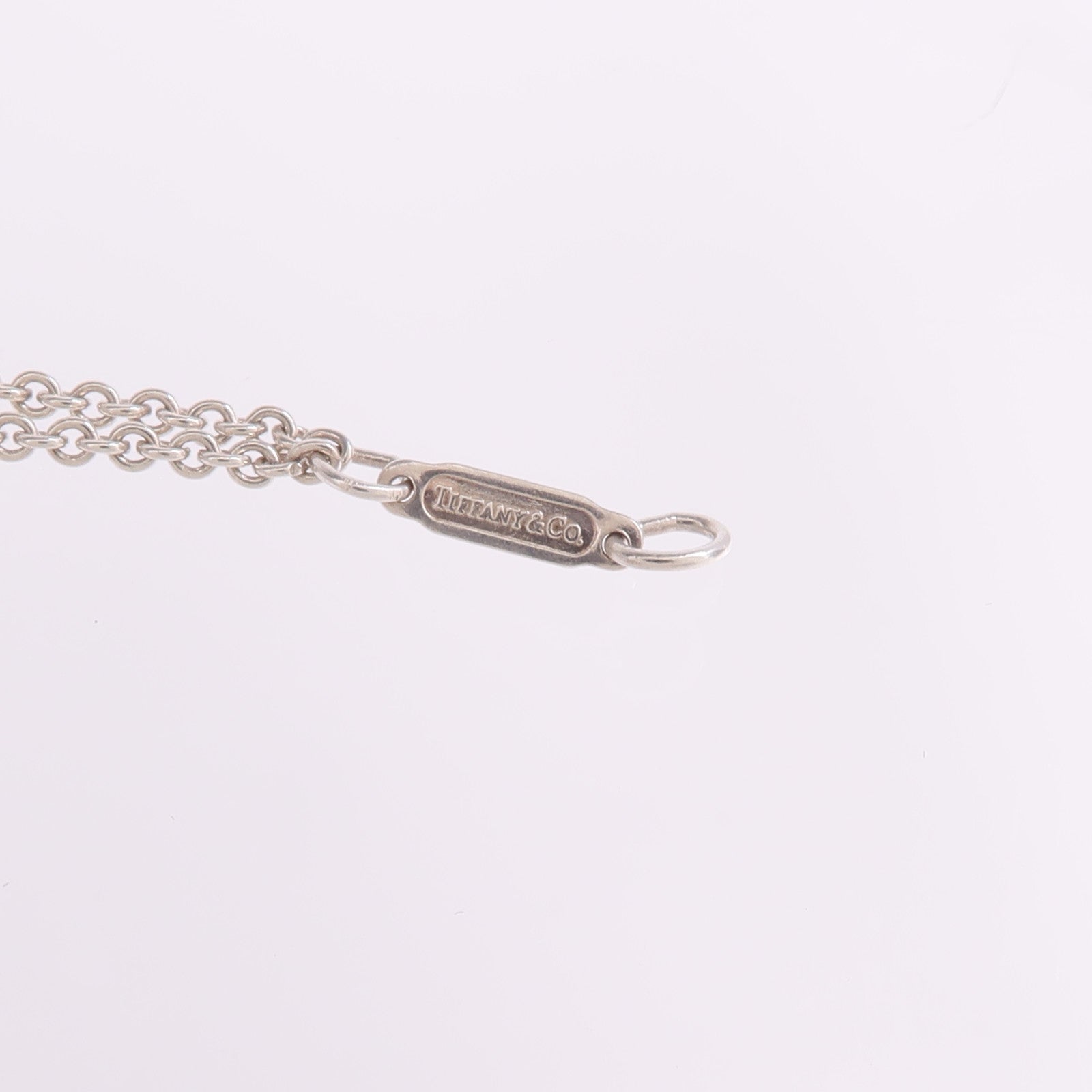 TIFFANY＆CO 925純銀Figure Eight Necklace項鍊