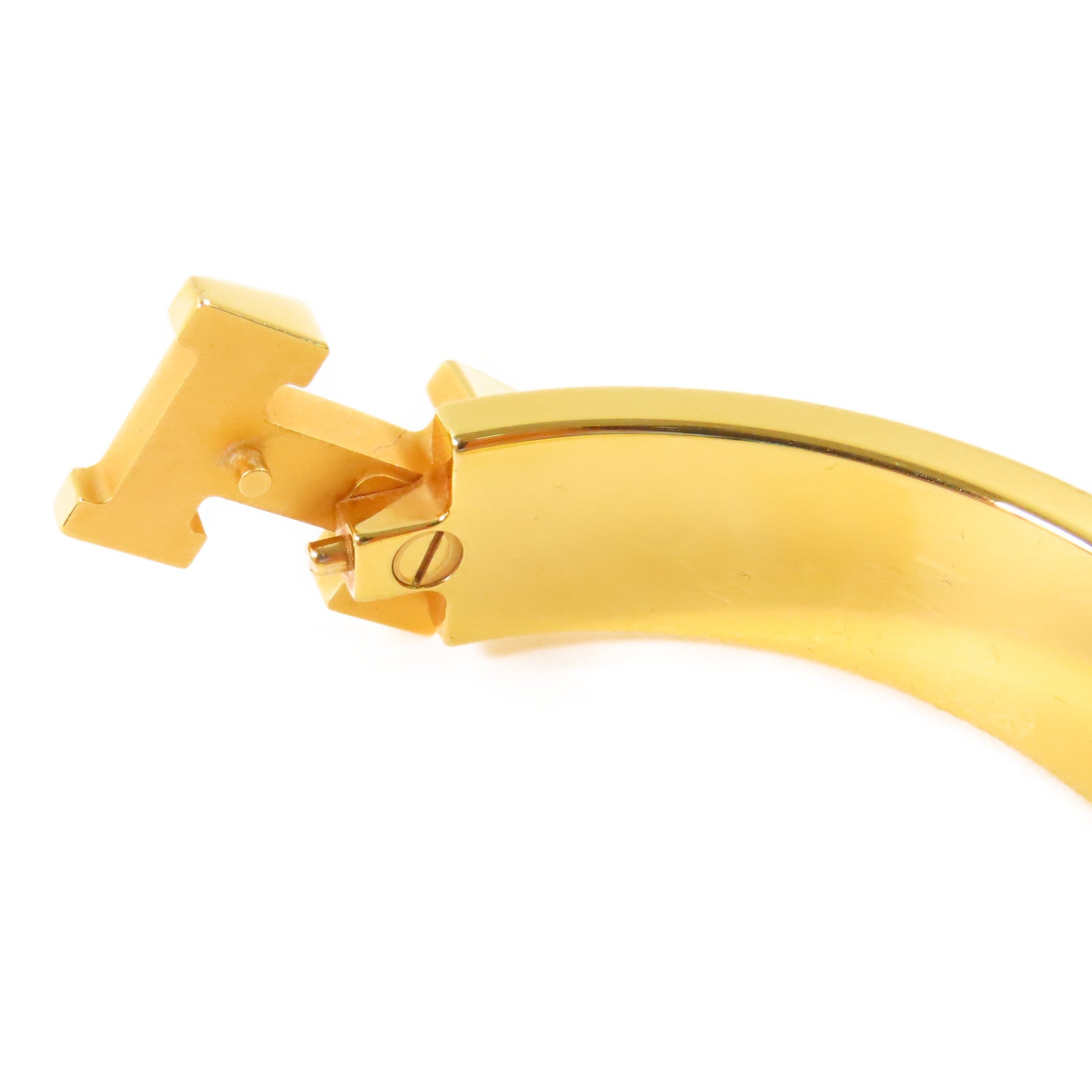 HERMES 金屬Clic H金扣手鐲