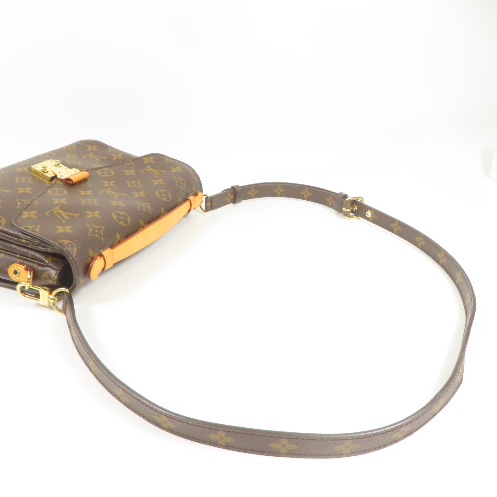 LOUIS VUITTON LV GHW Pochette Metis MM 2way Bag M44875 Monogram Brown