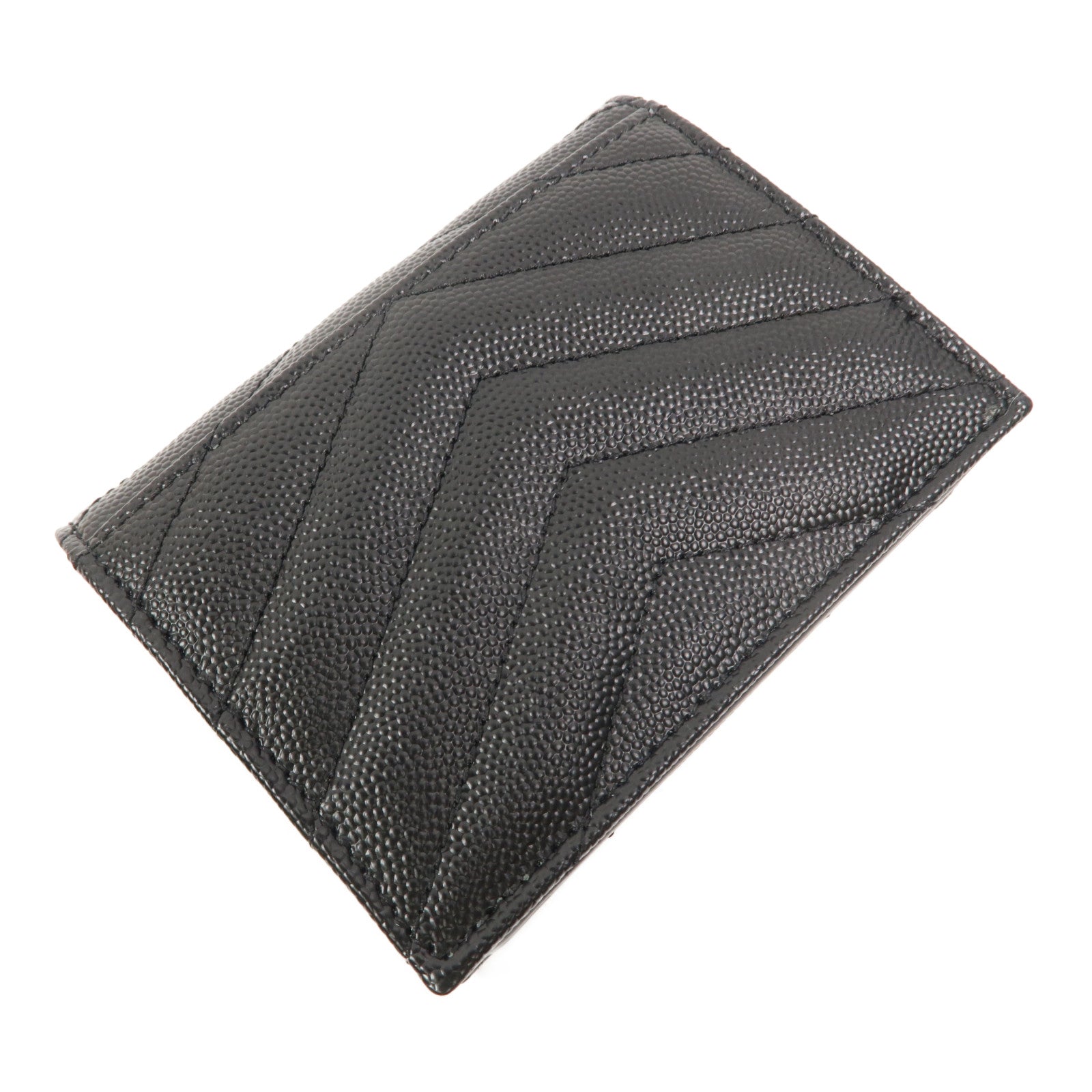 SAINT LAURENT 牛皮皮革Cassandre Matelasse Flap Card Case錢包