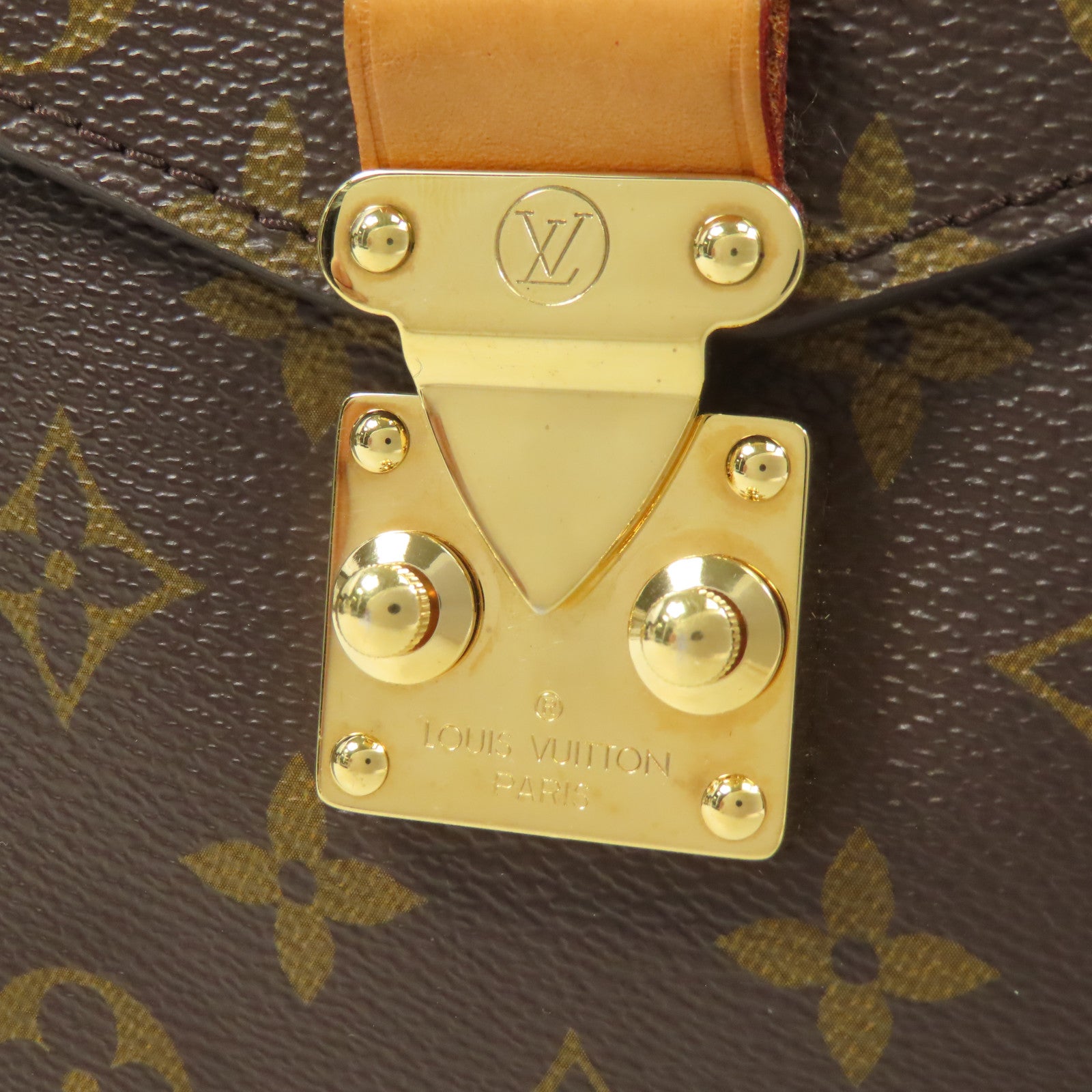 LOUIS VUITTON LV GHW Pochette Metis MM 2way Bag M44875 Monogram Brown