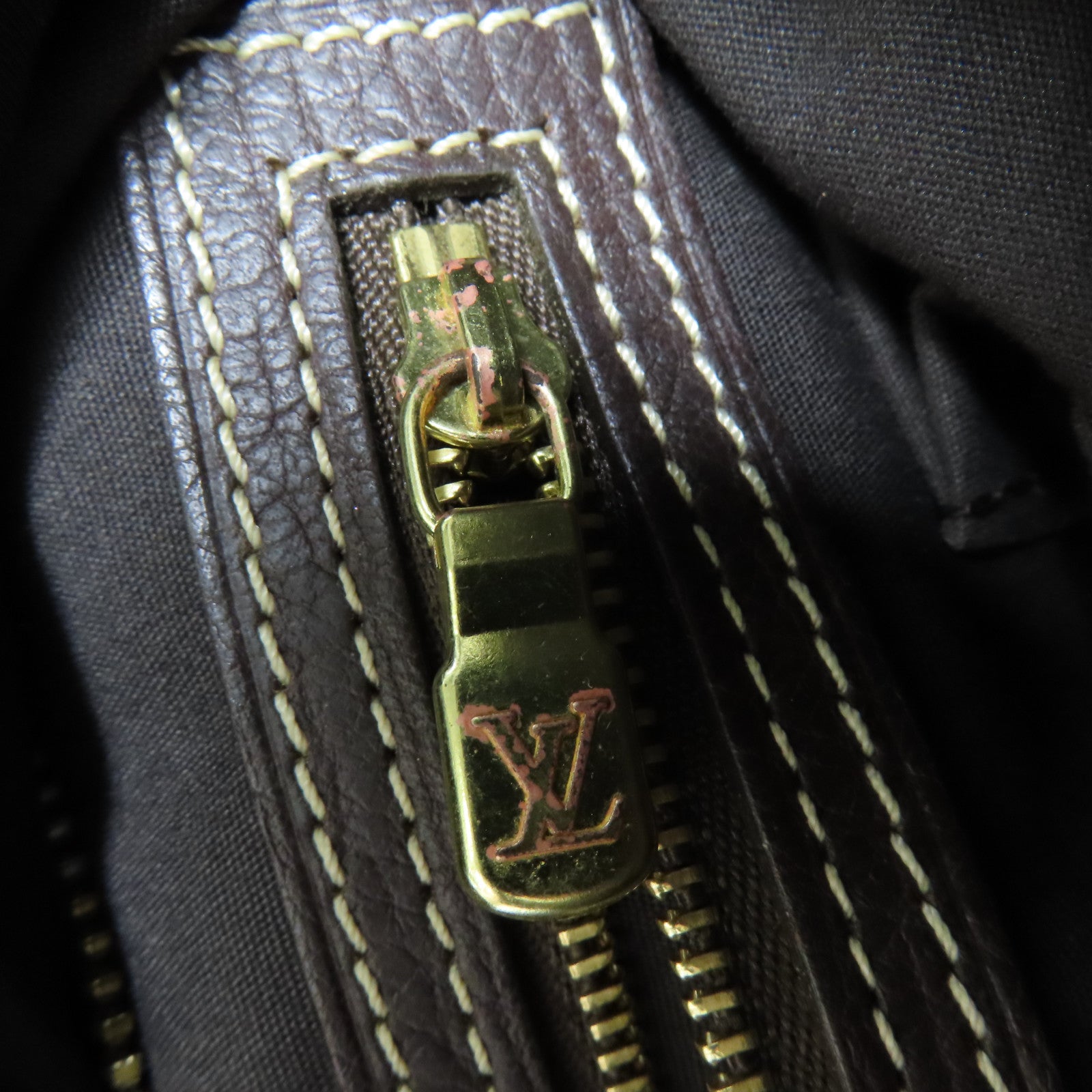 LOUIS VUITTON Monogram Boulogne金扣肩背袋