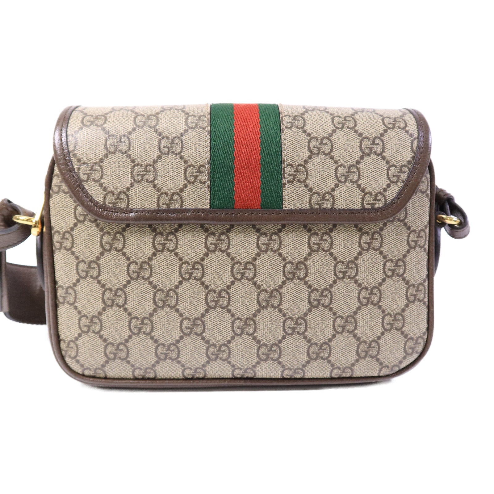 GUCCI 塗層帆布Ophidia GG手挽肩背兩用袋