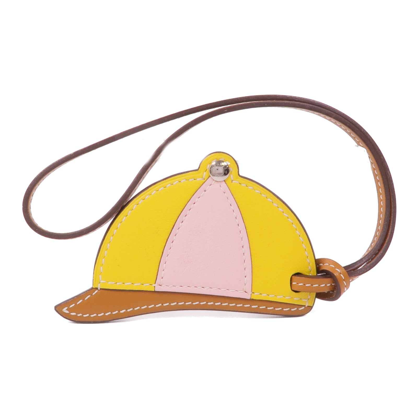 HERMES Butler/Swift皮革Paddock Bombe掛飾