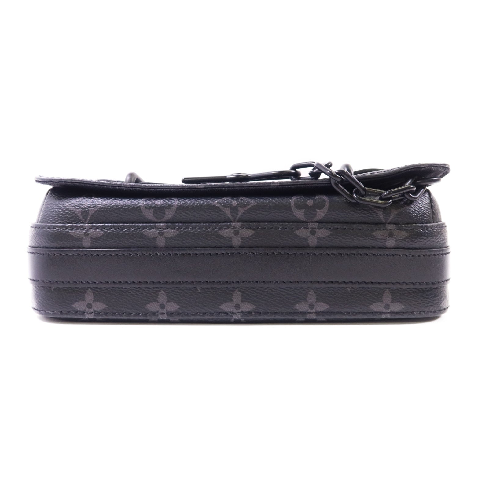 LOUIS VUITTON Monogram Eclipse Steamer肩背袋