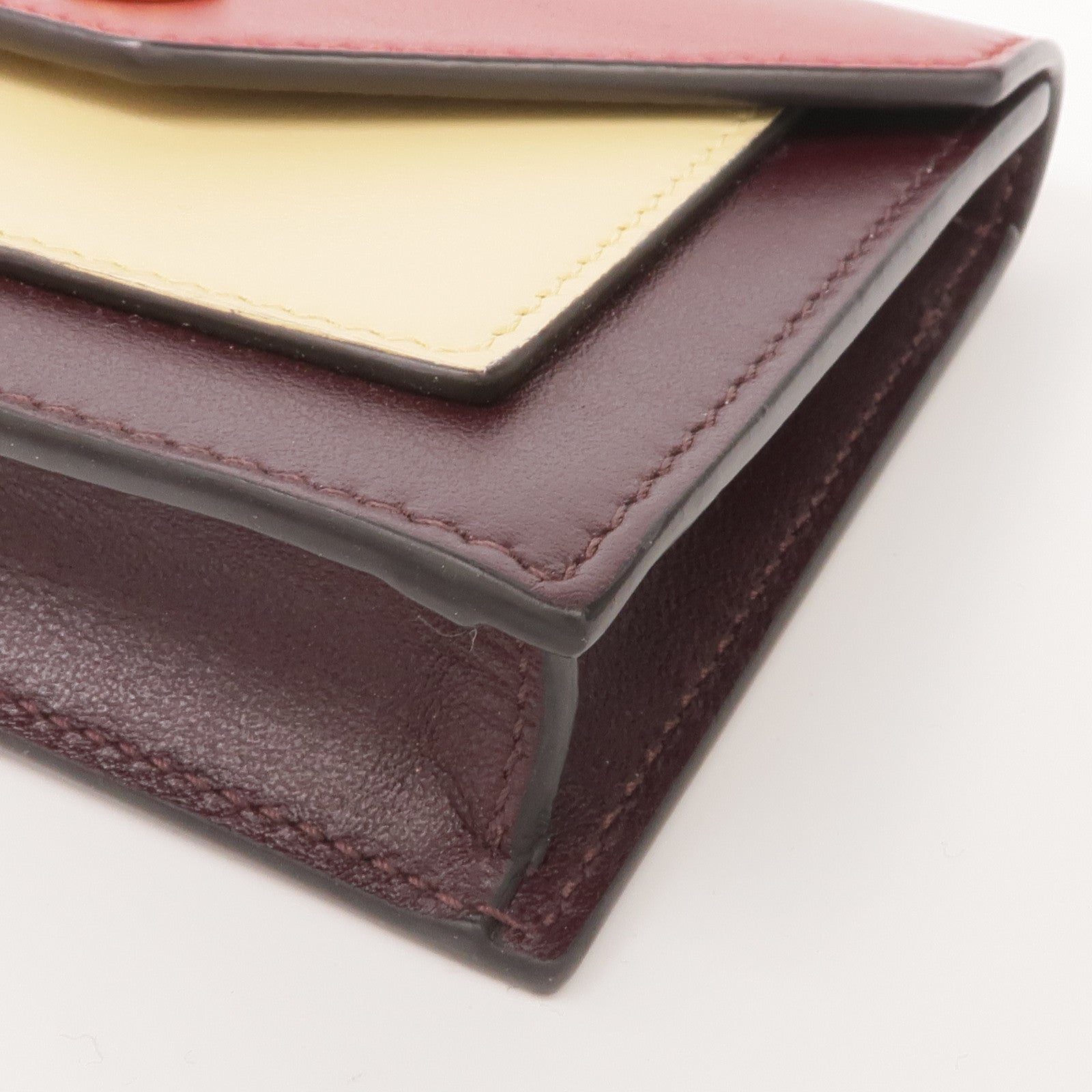 CELINE 牛皮皮革Card Case金扣卡片套