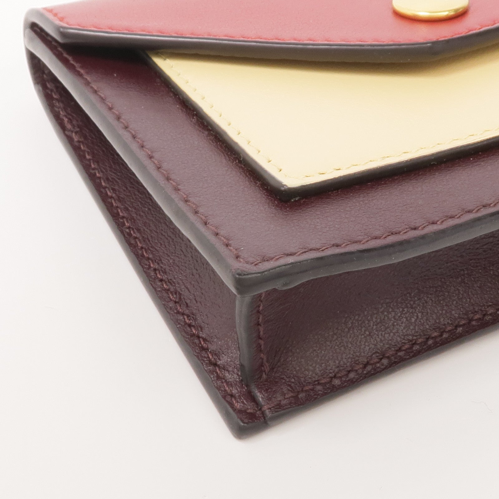 CELINE 牛皮皮革Card Case金扣卡片套