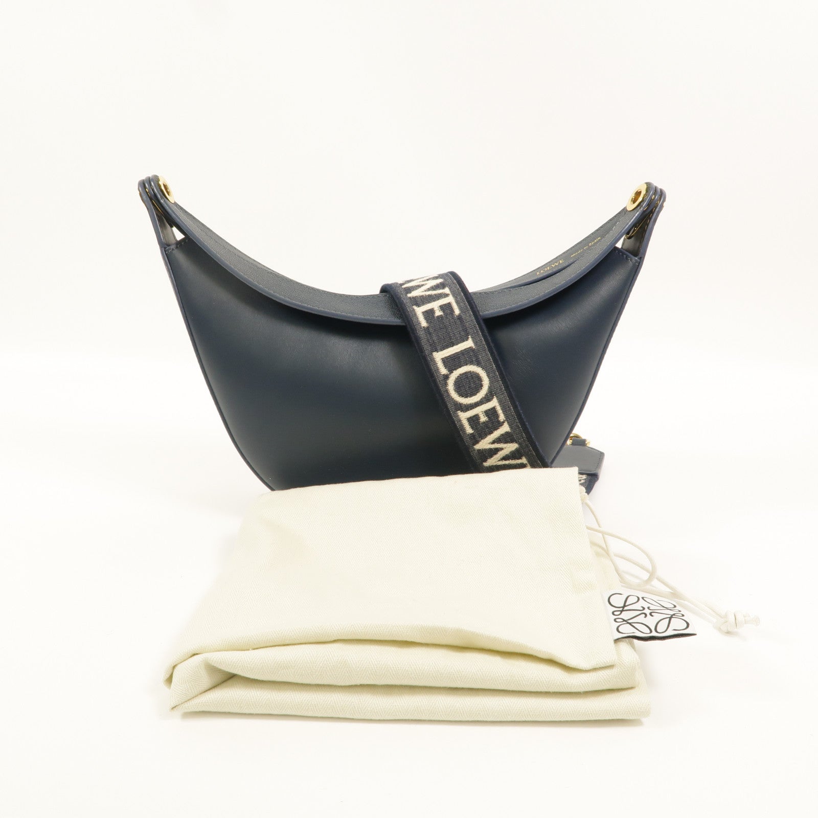 LOEWE 牛皮皮革Luna Small肩背袋