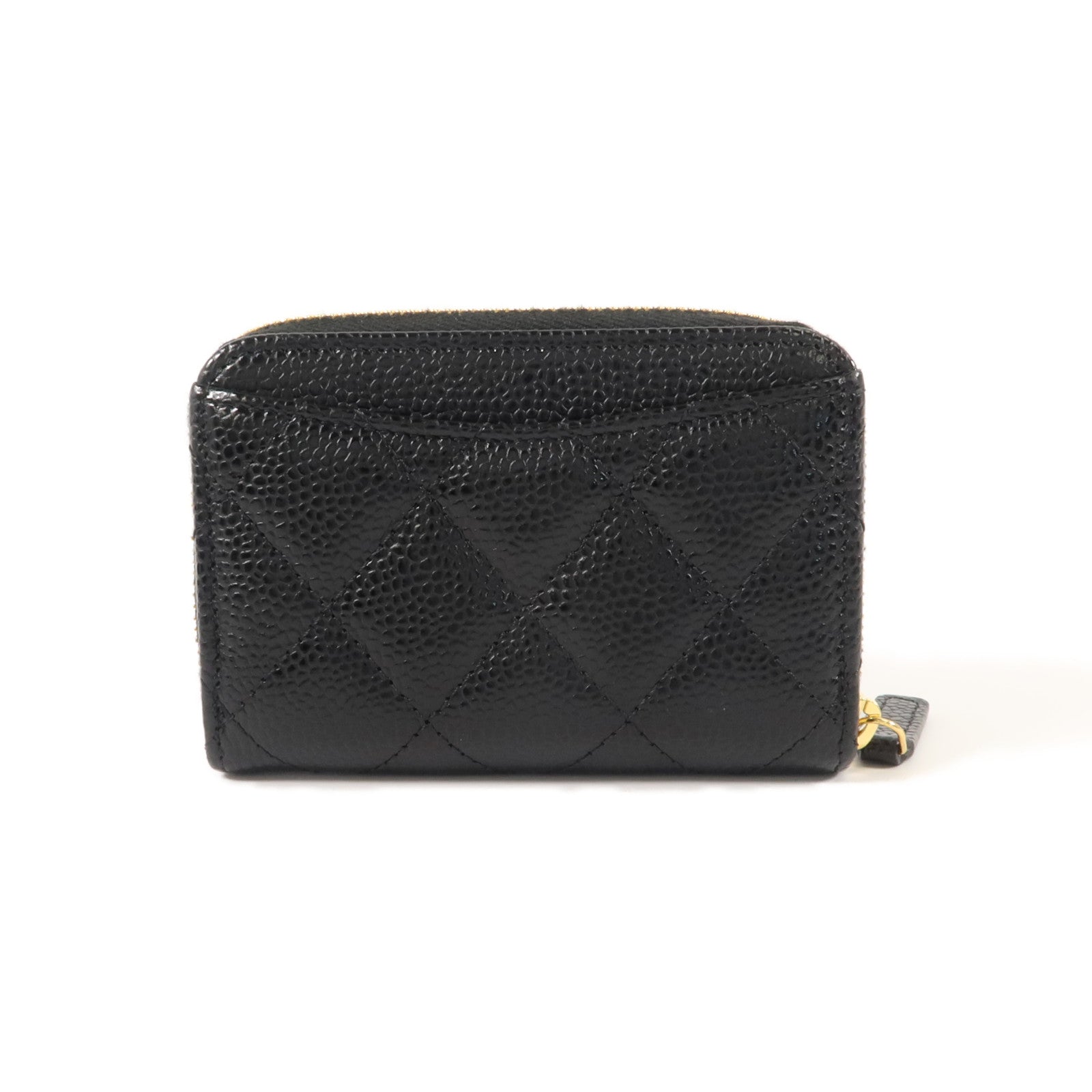CHANEL 牛皮皮革Classic Zipped Coin Case零錢包