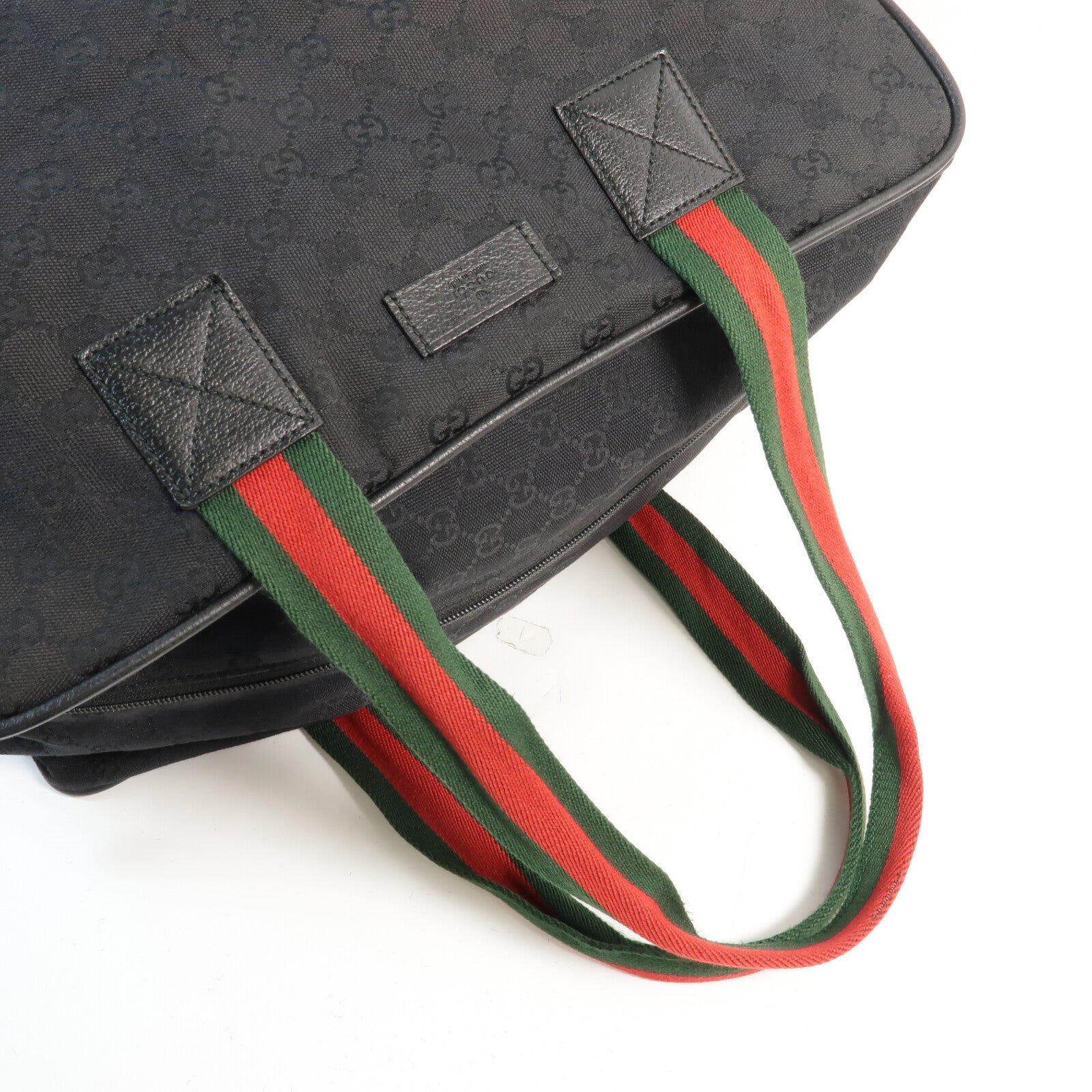 GUCCI 帆布Boston Bag肩背袋