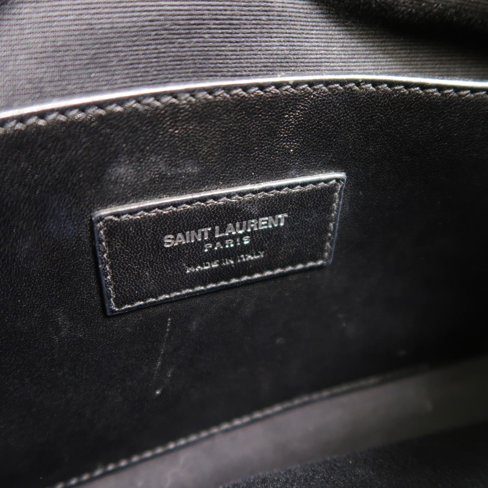 SAINT LAURENT 牛皮皮革West Hollywood鏈帶肩背袋