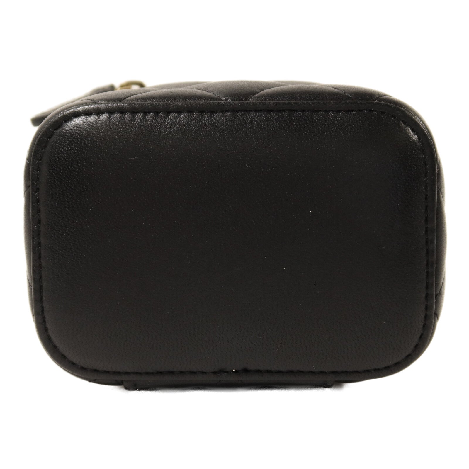 CHANEL 【激減優惠】羊皮皮革Mini Pearl Vanity Case金扣鏈帶肩背袋