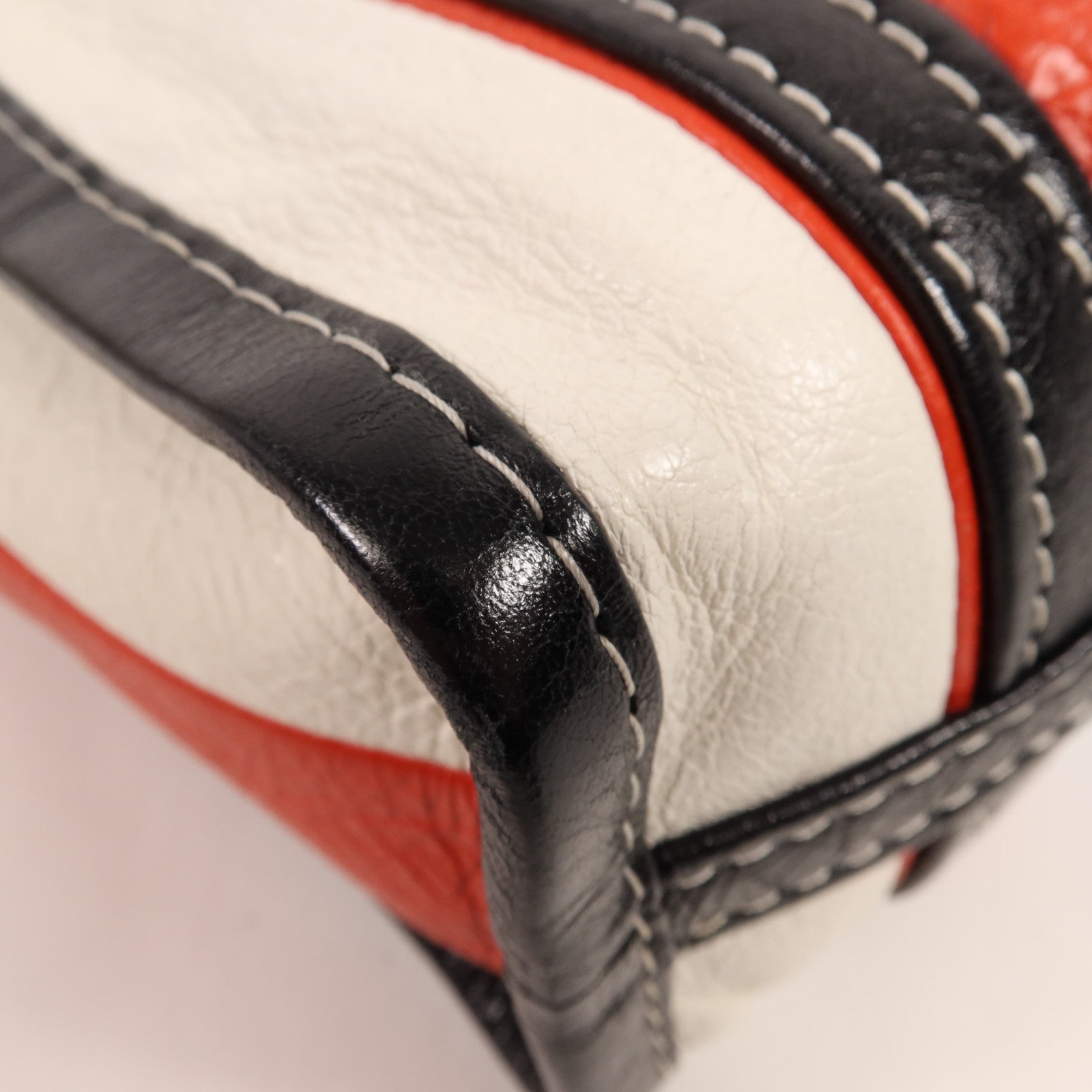 BALENCIAGA 牛皮皮革Bazaar Shopper XXS銀扣手挽肩背兩用袋