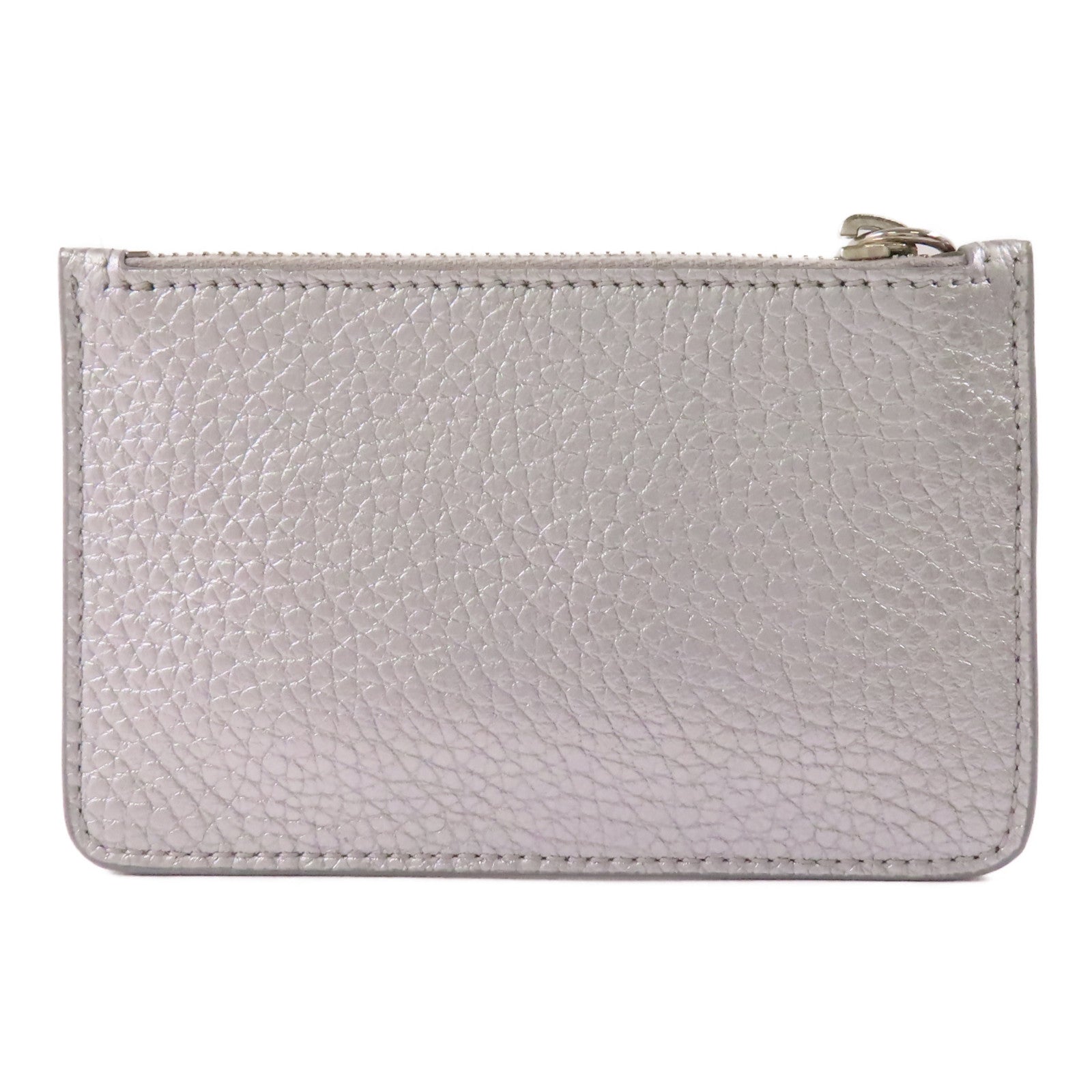 SELECTION 皮革Alexander Mcqueen Coin Case銀扣零錢包