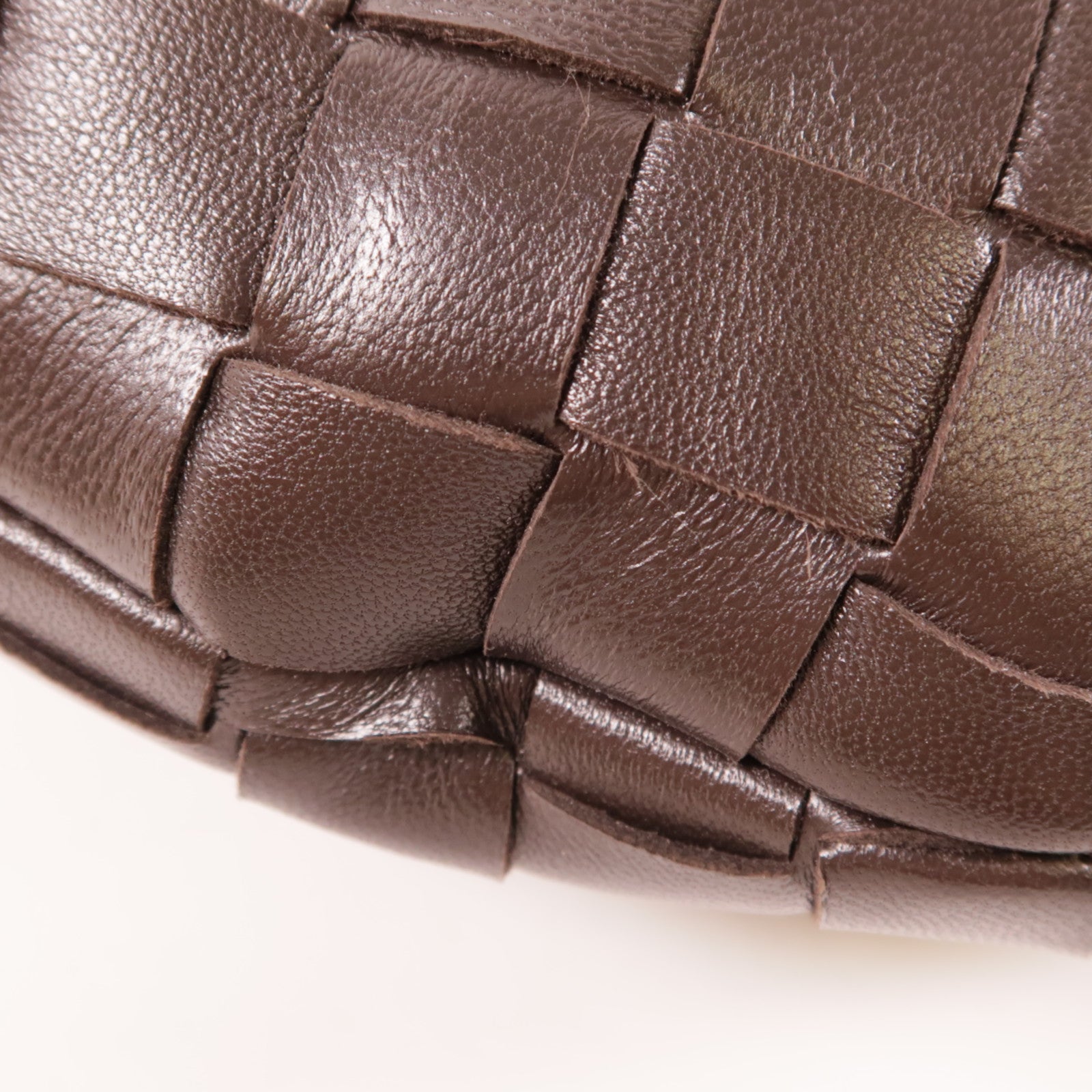 BOTTEGA VENETA 皮革Small Jodie金扣手挽袋