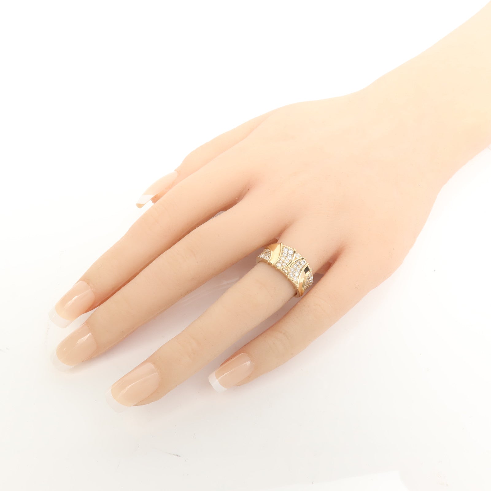 JEWELRY 18K玫瑰金Diamond Ring鑽石戒指US#6.25