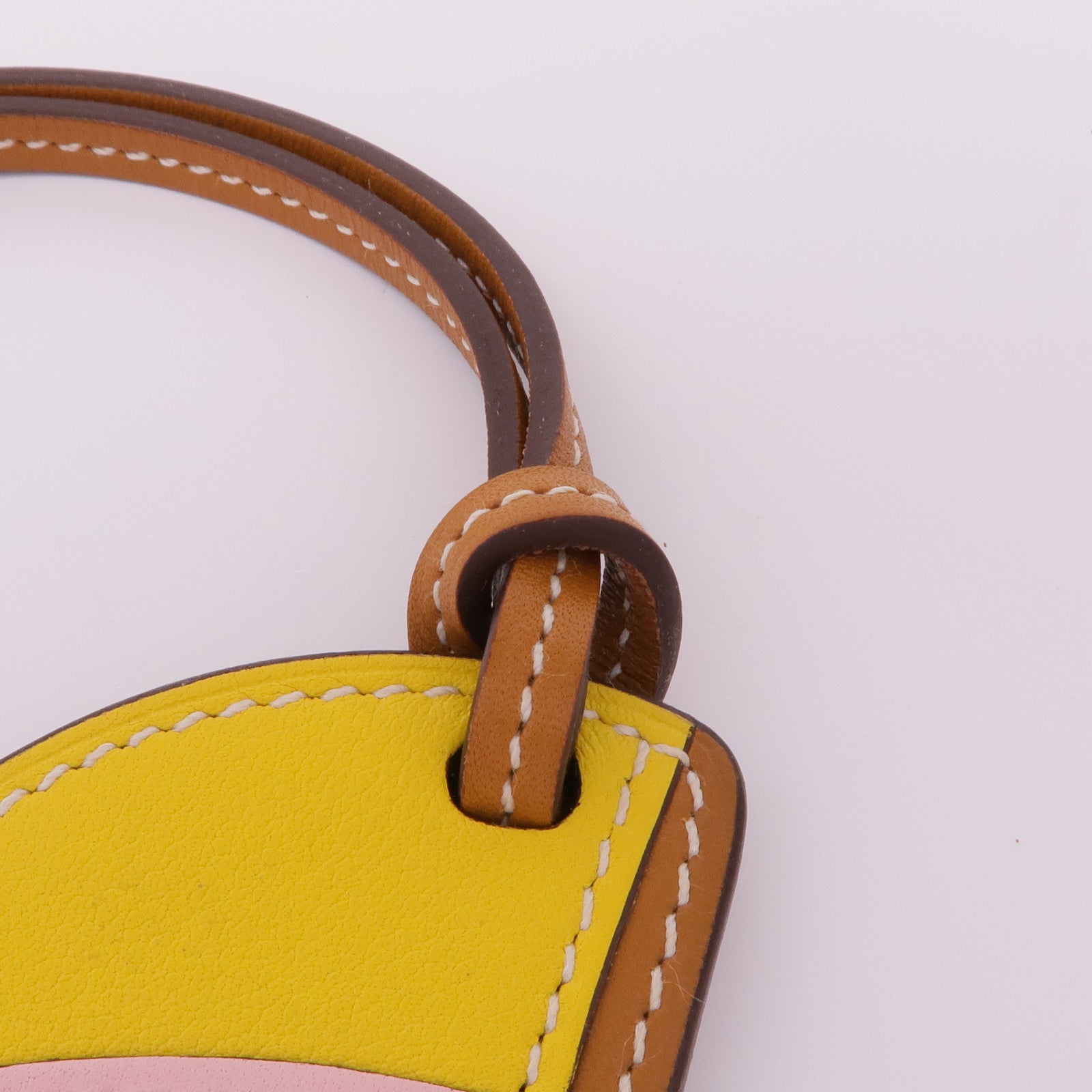 HERMES Butler/Swift皮革Paddock Bombe掛飾