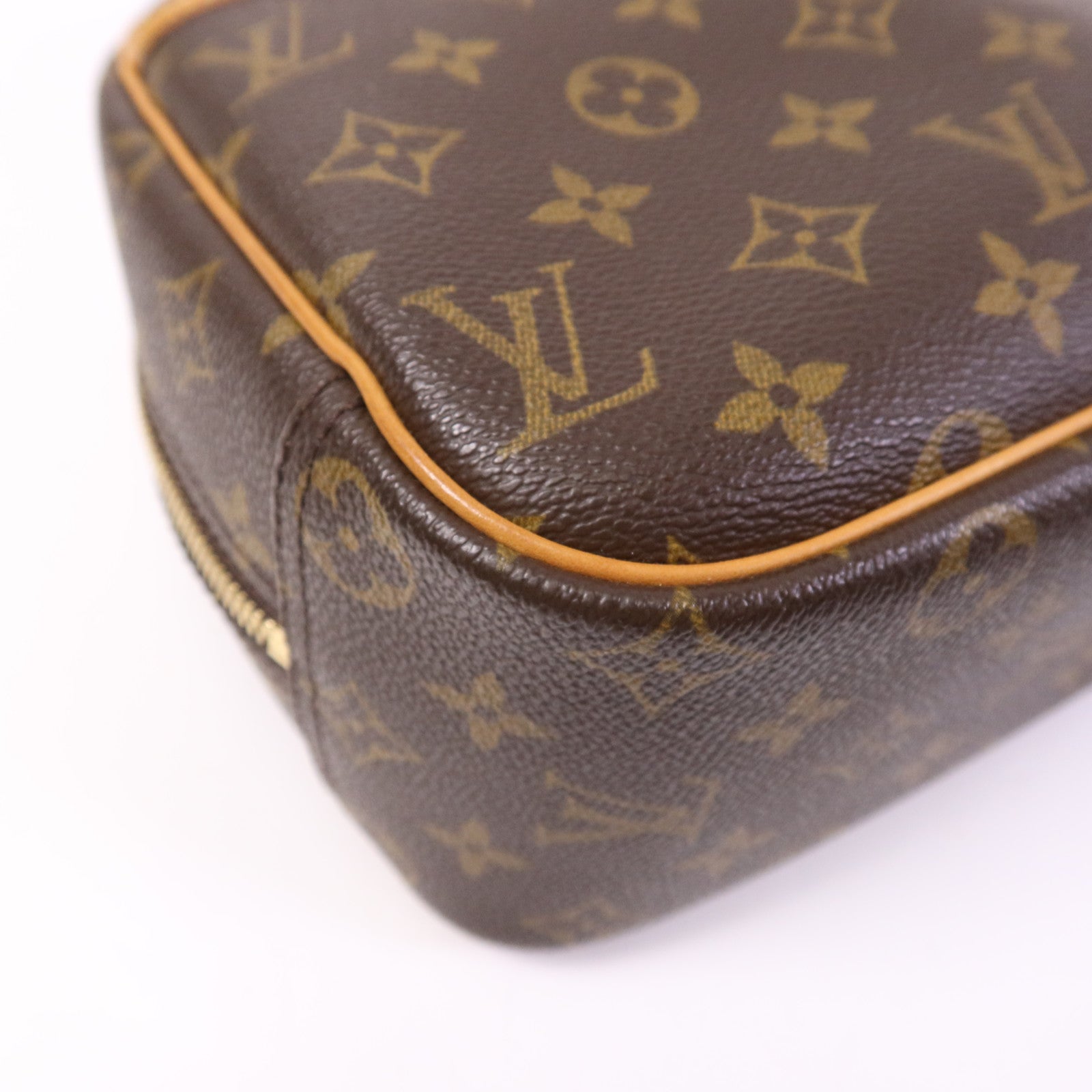 LOUIS VUITTON Monogram Trouville金扣手挽袋
