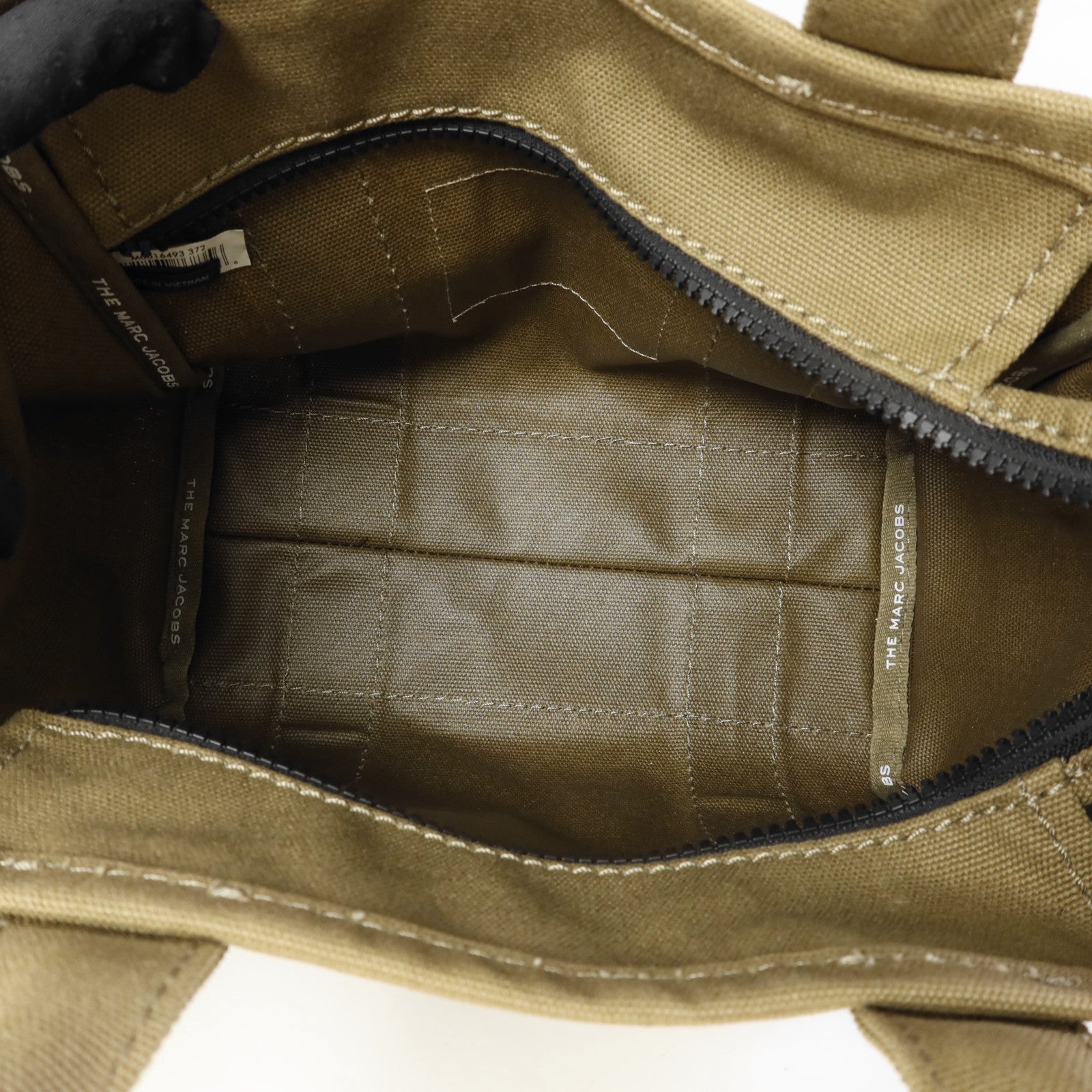 MARC JACOBS 帆布2 Way Shoulder Bag銀扣手挽肩背兩用袋