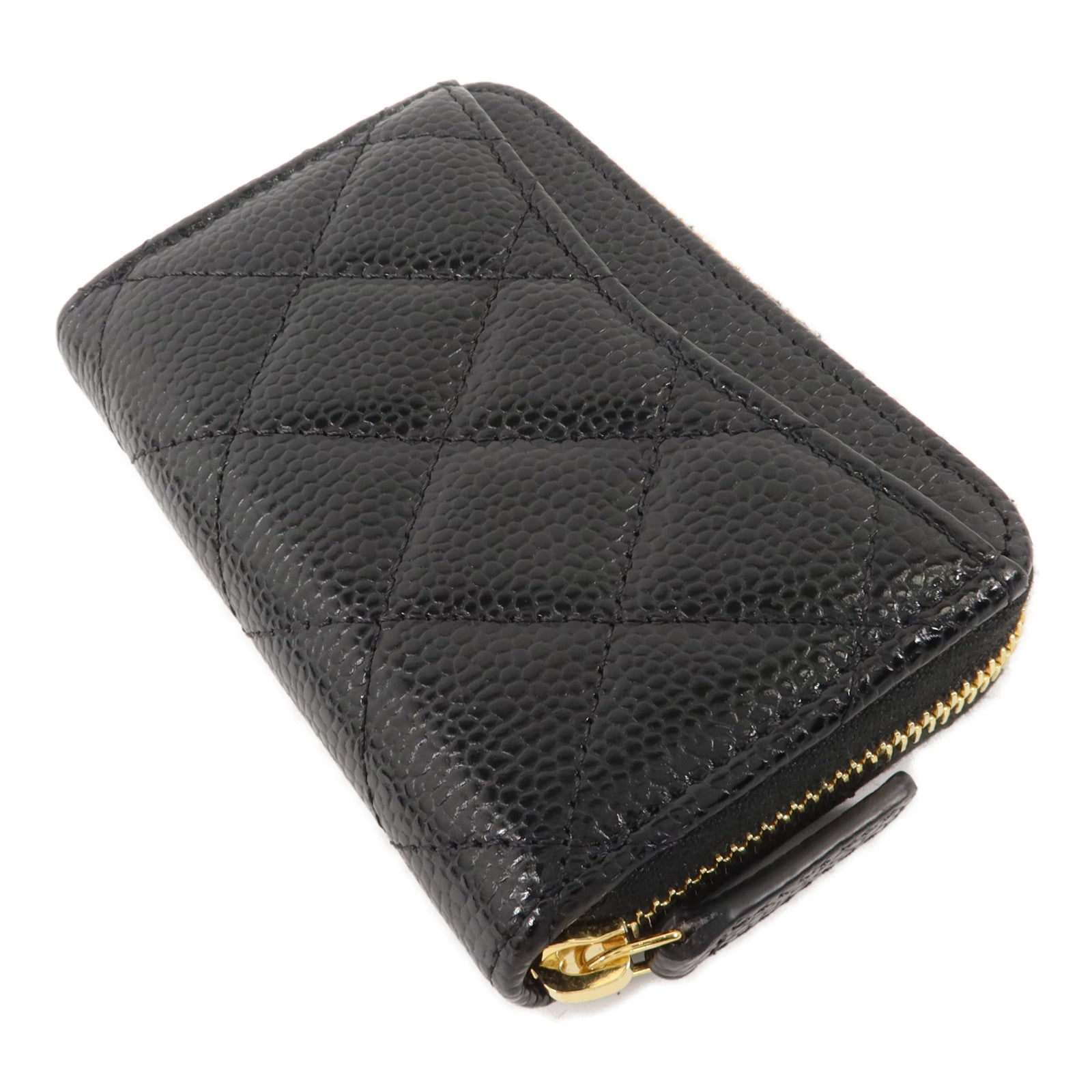 CHANEL 牛皮皮革Classic Zipped Coin Case零錢包
