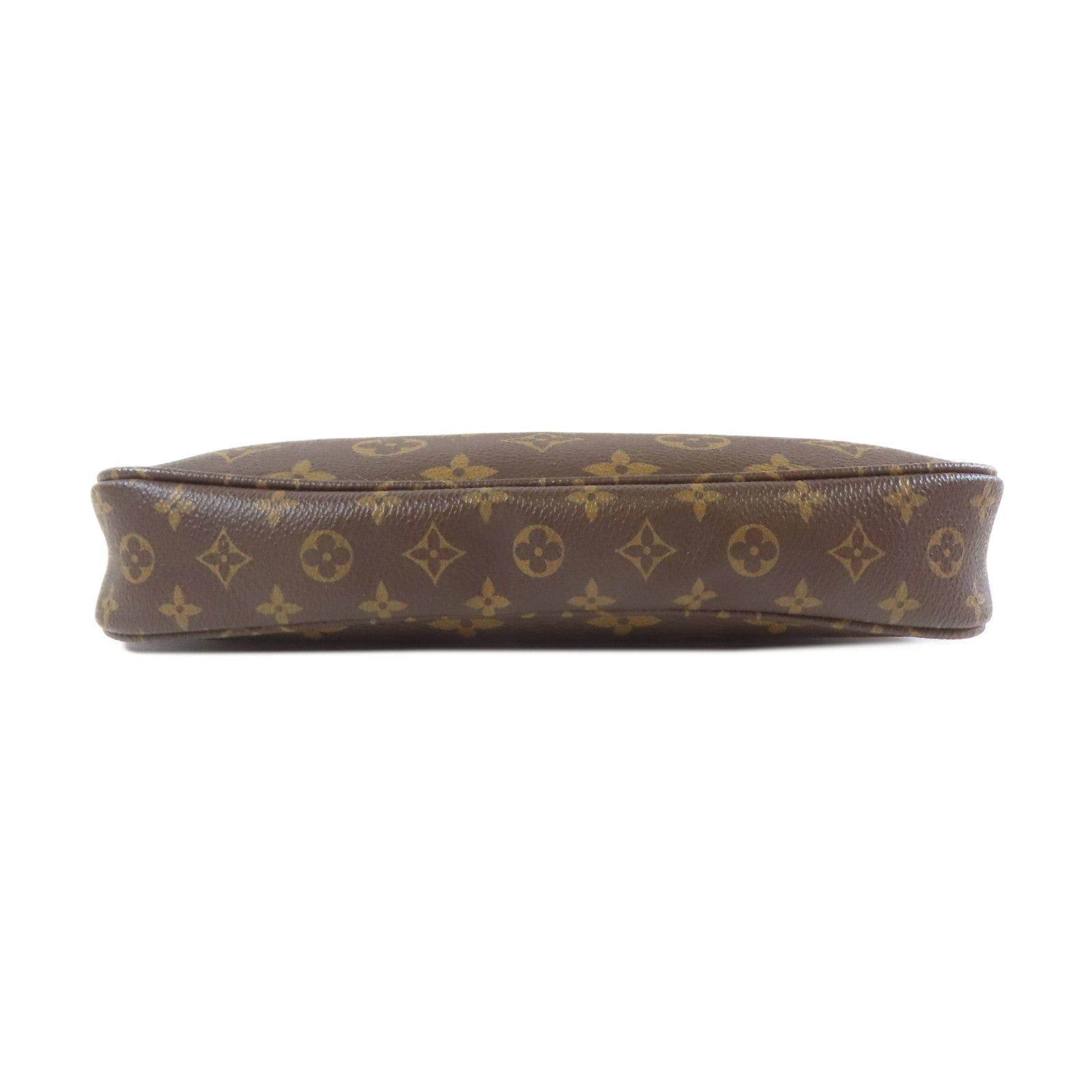 LOUIS VUITTON 【清倉大減價】Monogram Multi Pochette Accessoires金扣手挽肩背兩用袋啡色/粉紅色