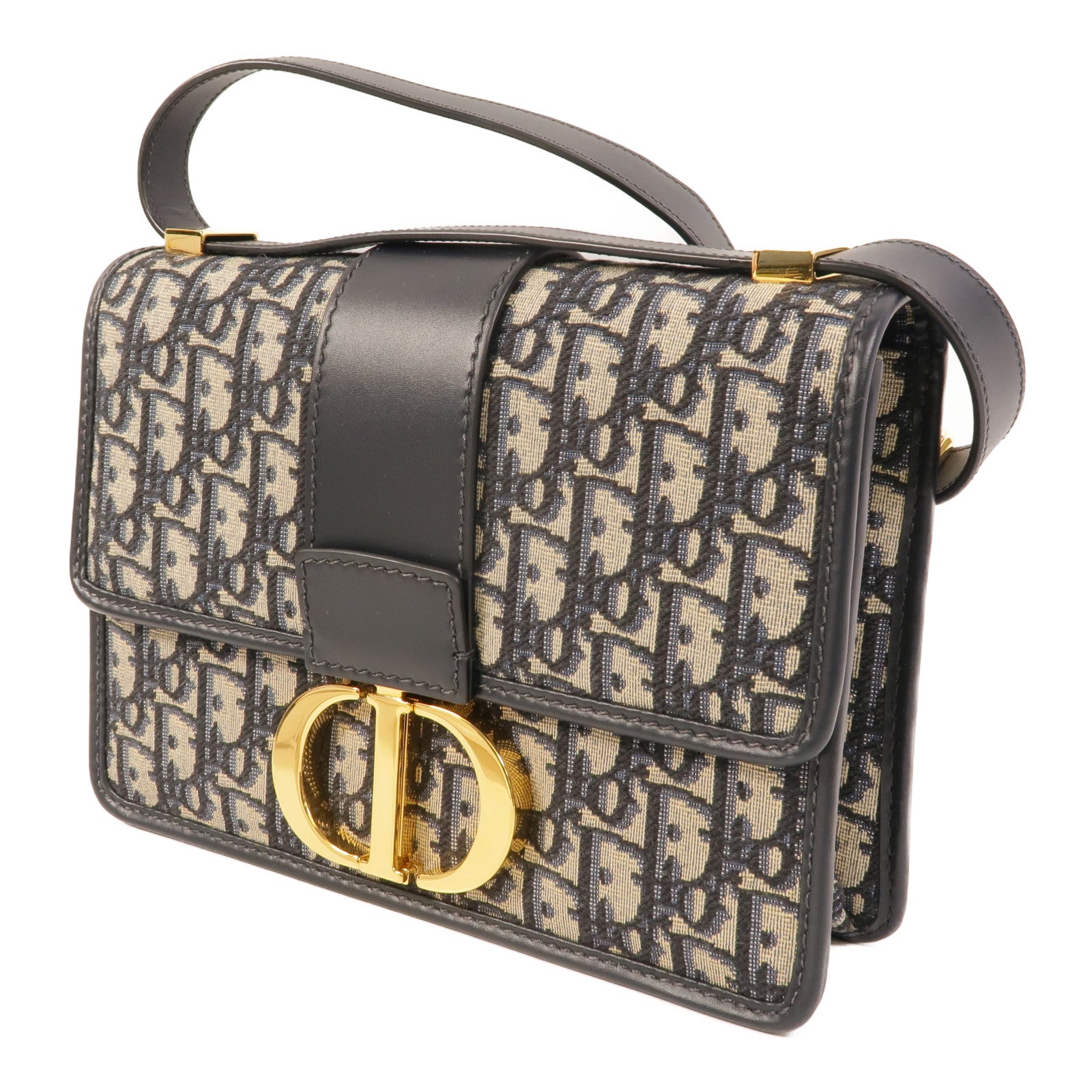 Dior 帆布30 Montaigne肩背袋