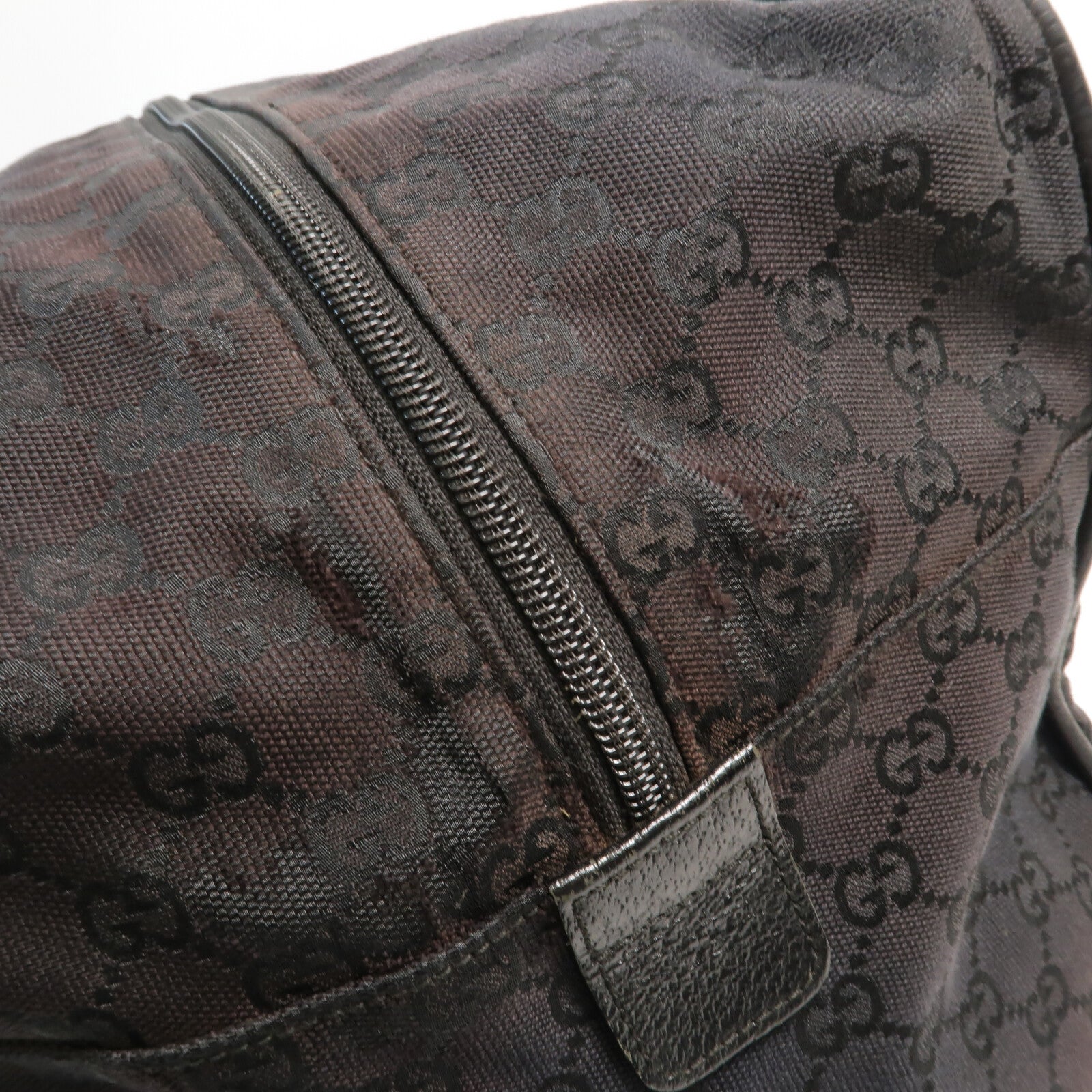 GUCCI 帆布Boston Bag肩背袋