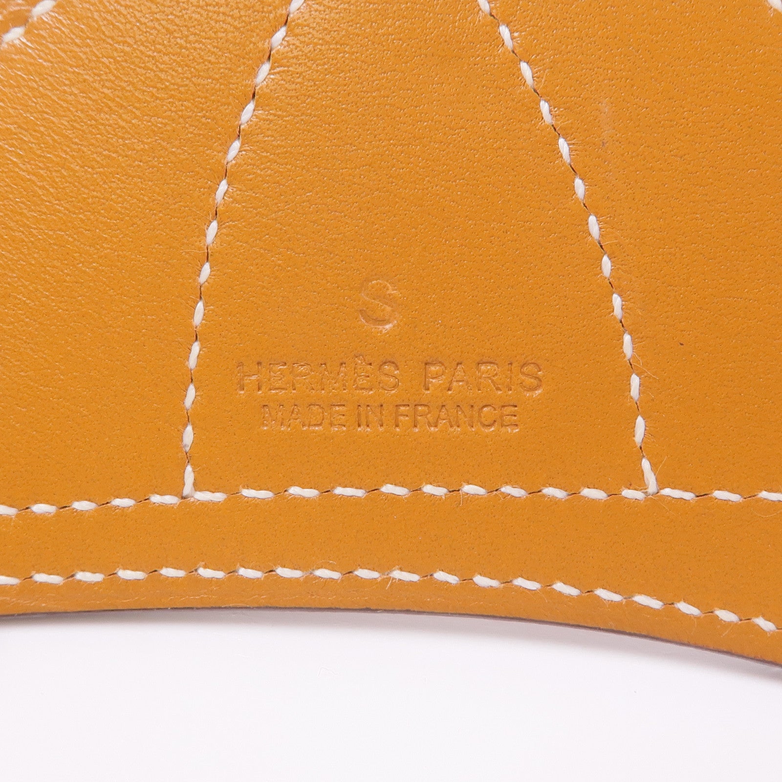 HERMES Butler/Swift皮革Paddock Bombe掛飾