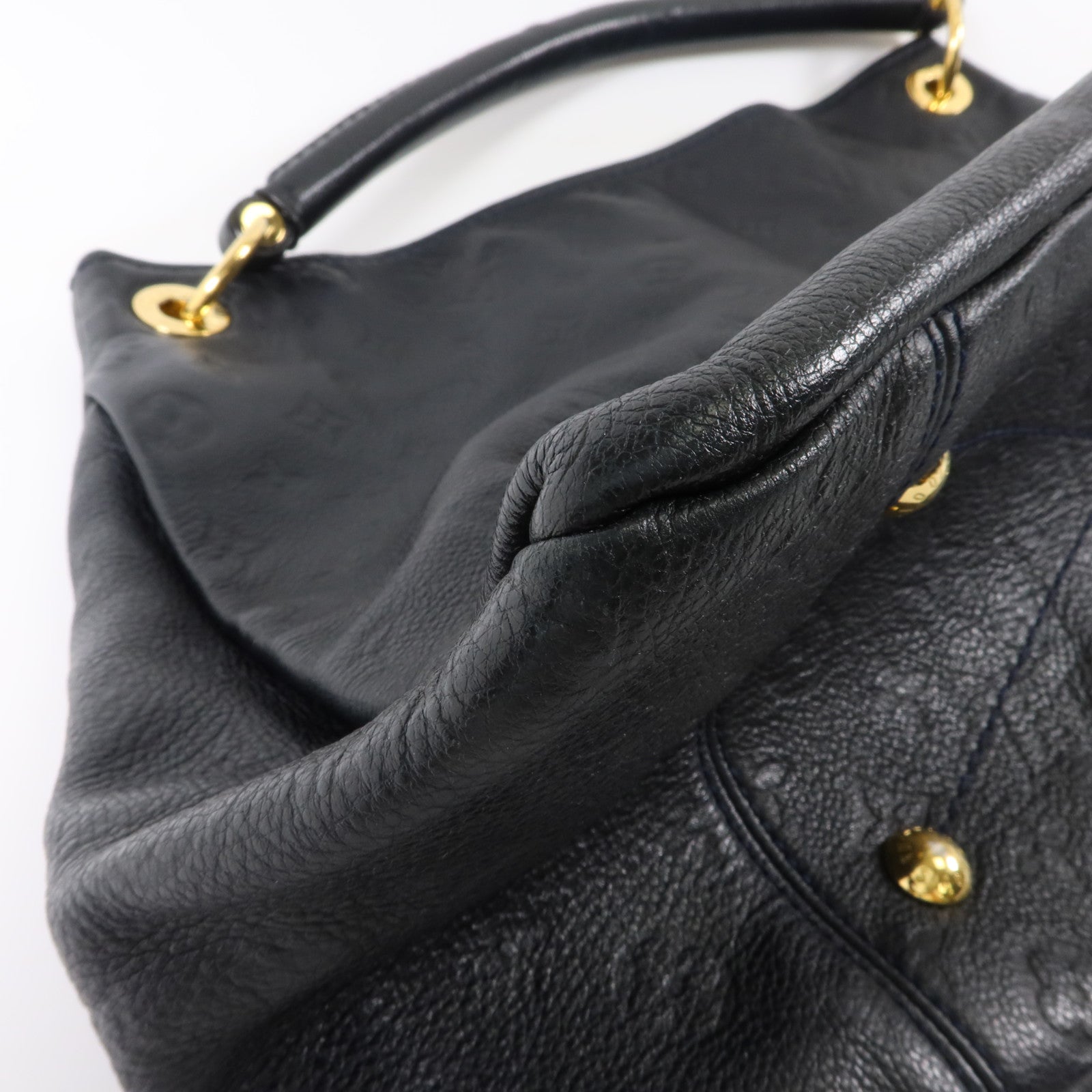 LOUIS VUITTON Monogram Empreinte Artsy MM金扣手挽袋