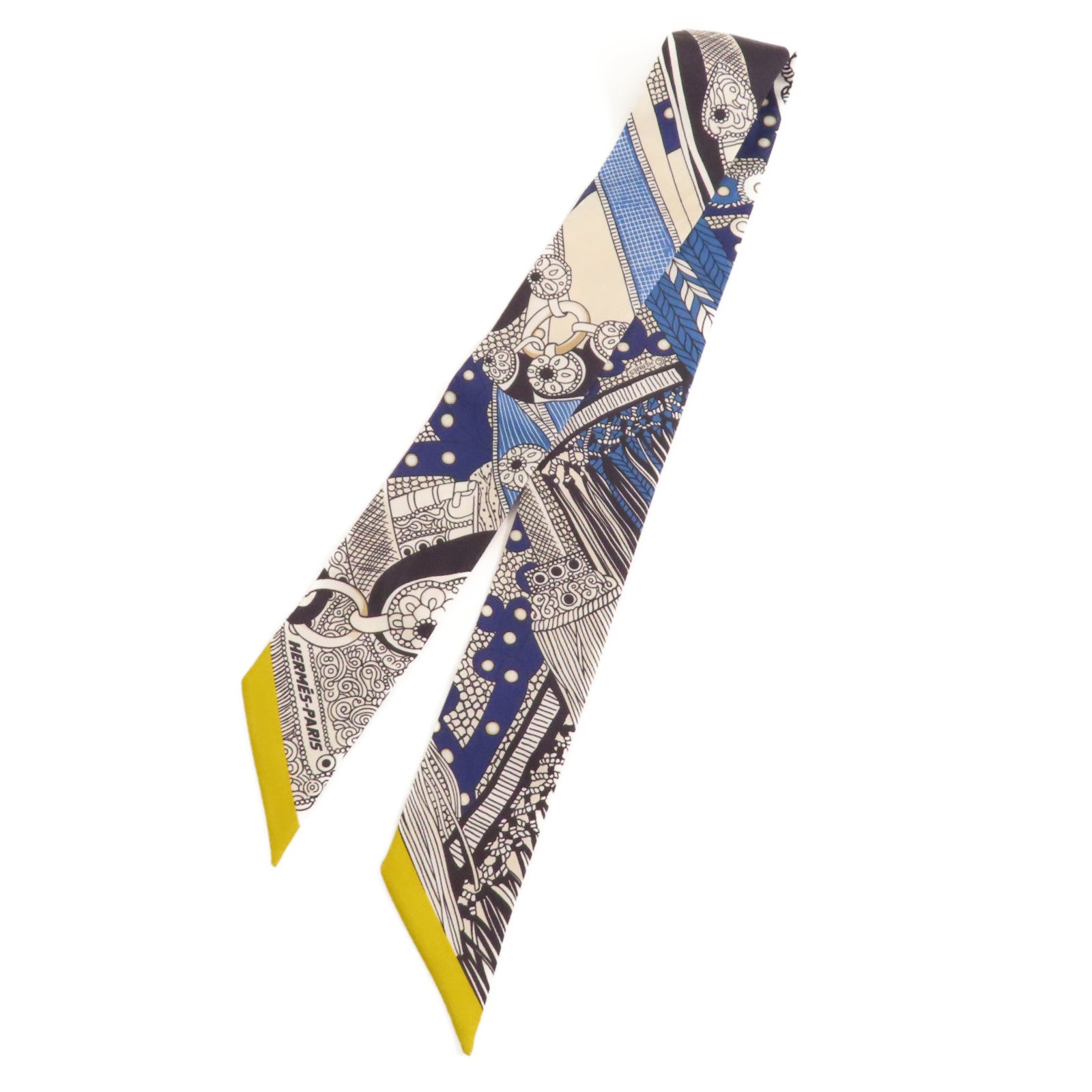 HERMES 絲質Twilly絲巾