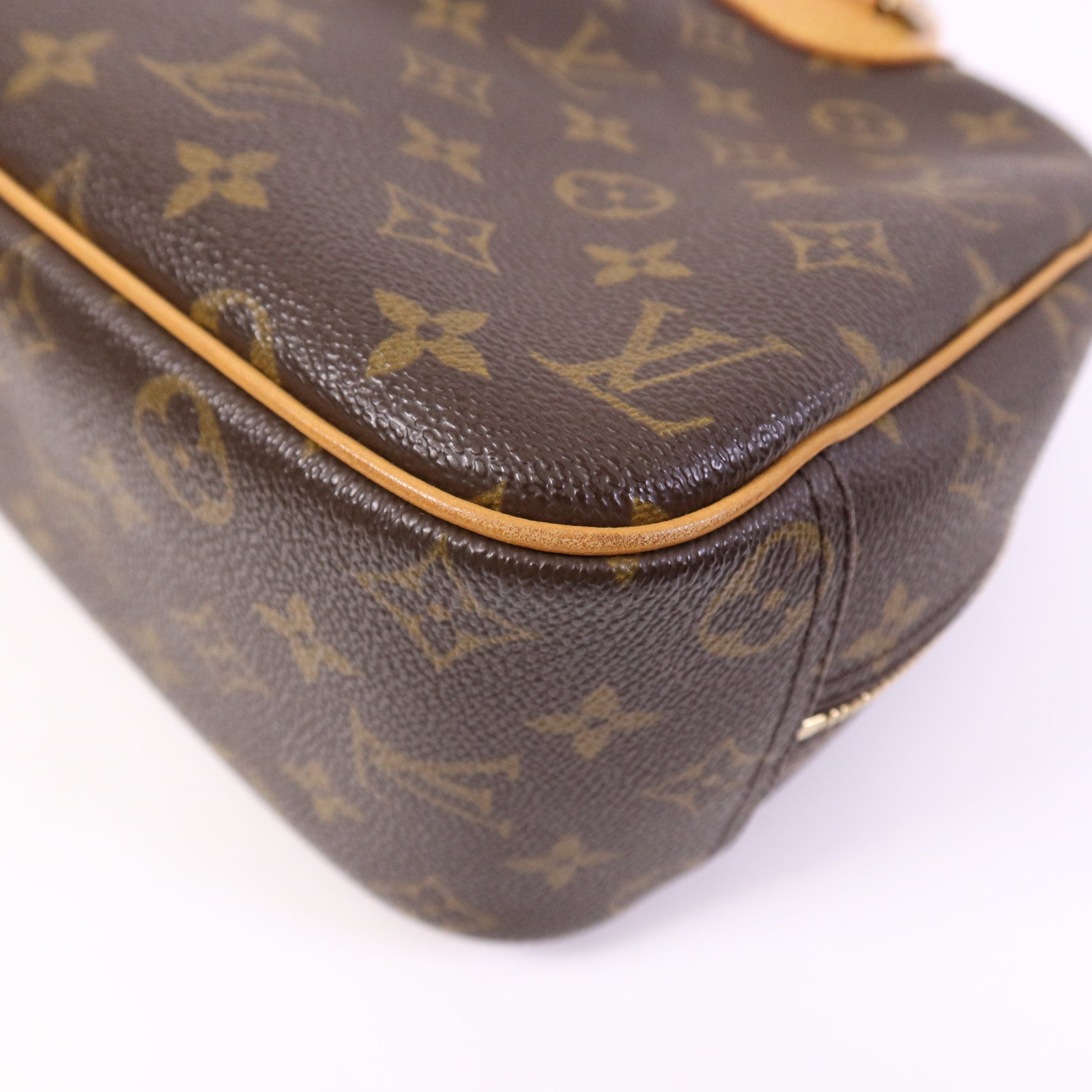 LOUIS VUITTON Monogram Trouville金扣手挽袋