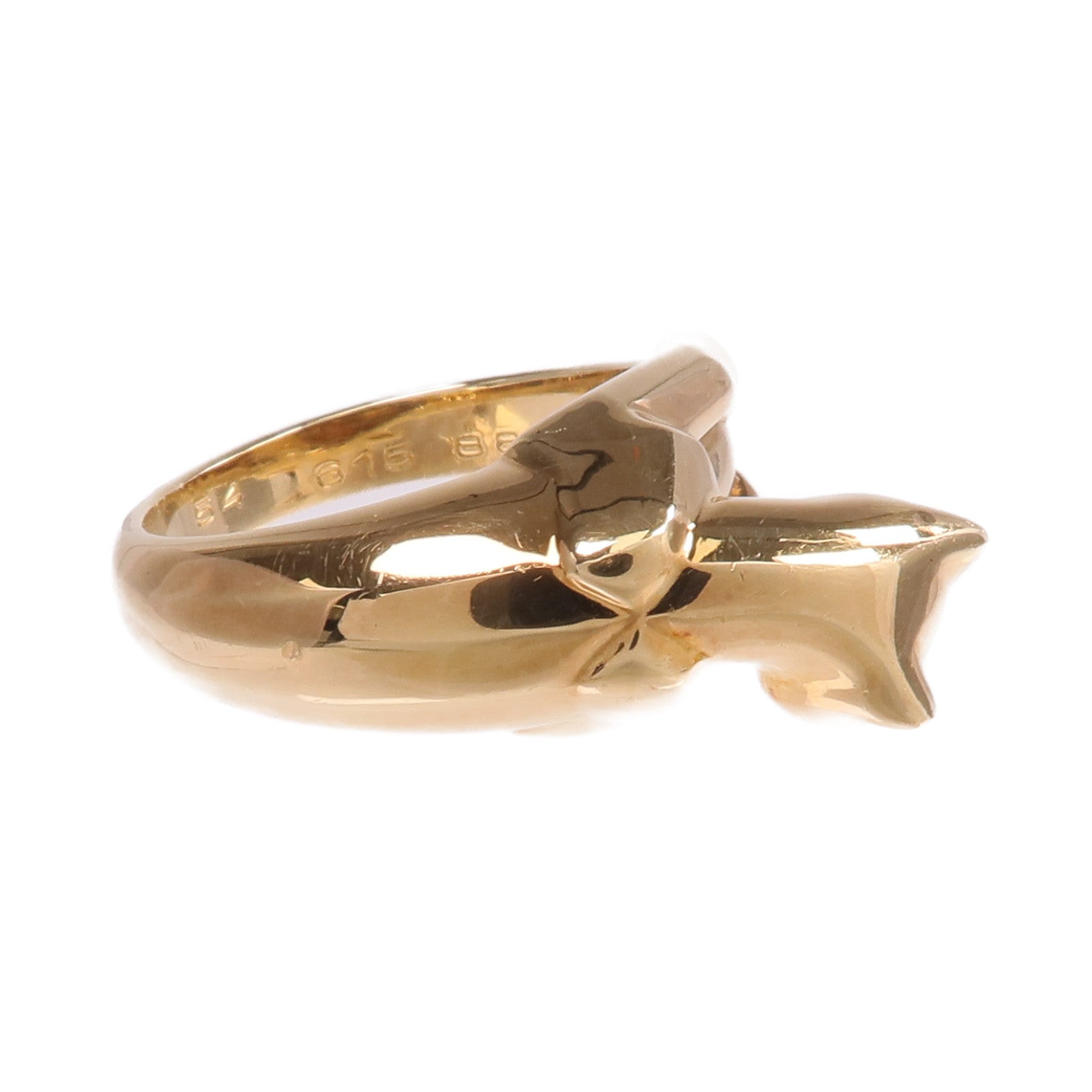 CARTIER 18K黃金Panthere de Cartier Ring戒指Cartier#54/US#6.75