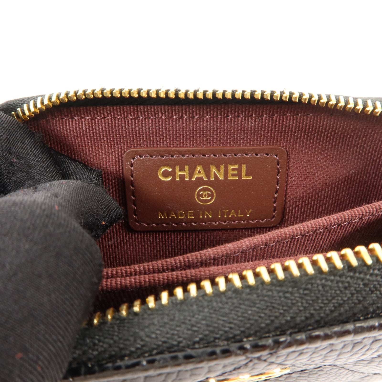 CHANEL 牛皮皮革Classic Zipped Coin Case零錢包