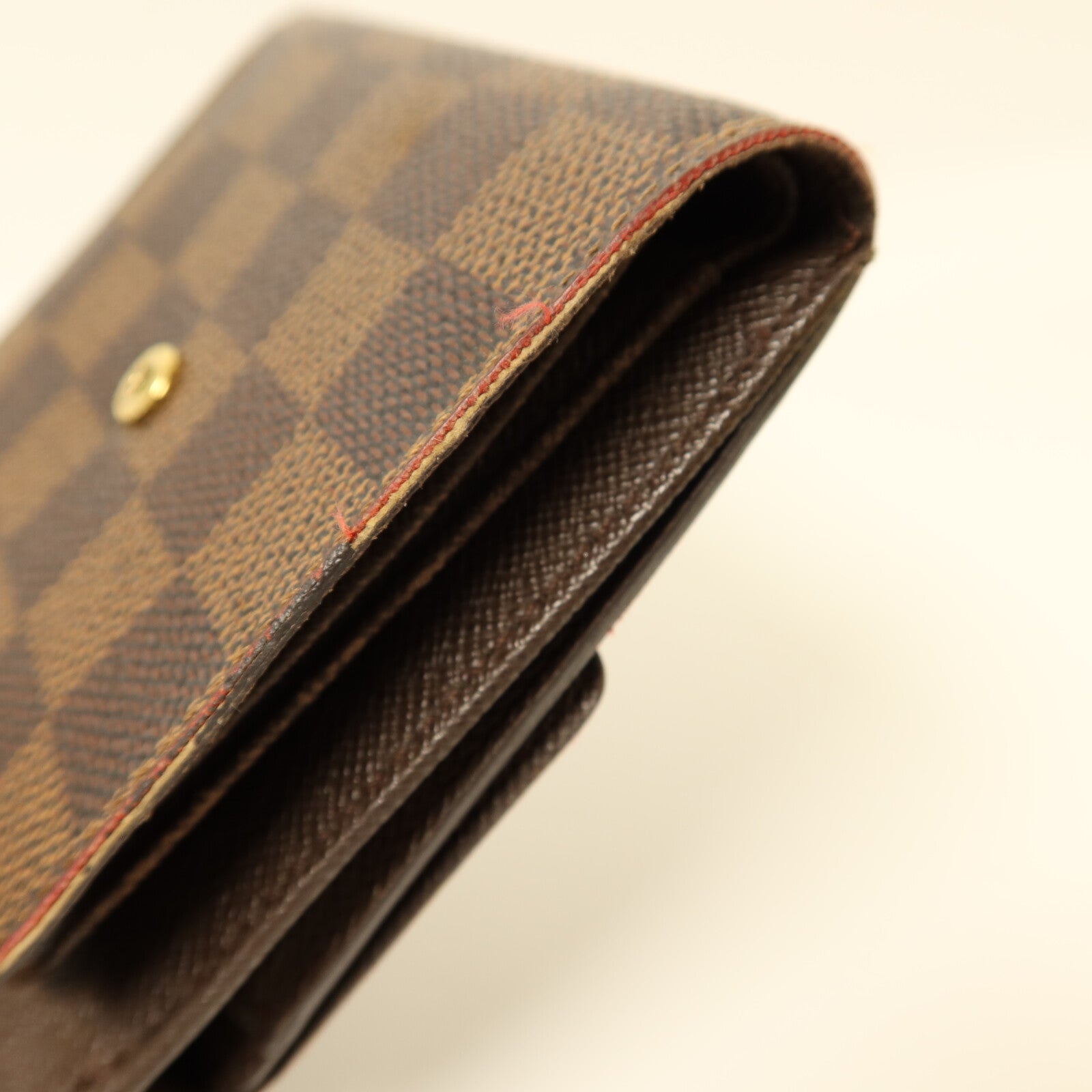 LOUIS VUITTON Damier Porte Monnaie Cartes Credit金扣錢包