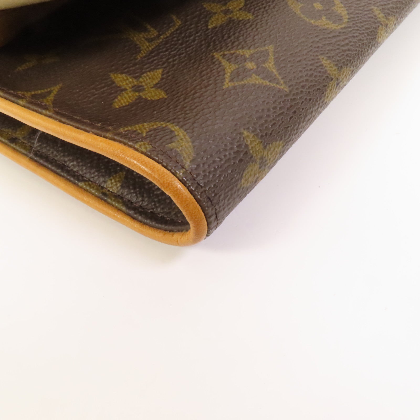 LOUIS VUITTON Monogram Pochette Twin GM金扣肩背袋