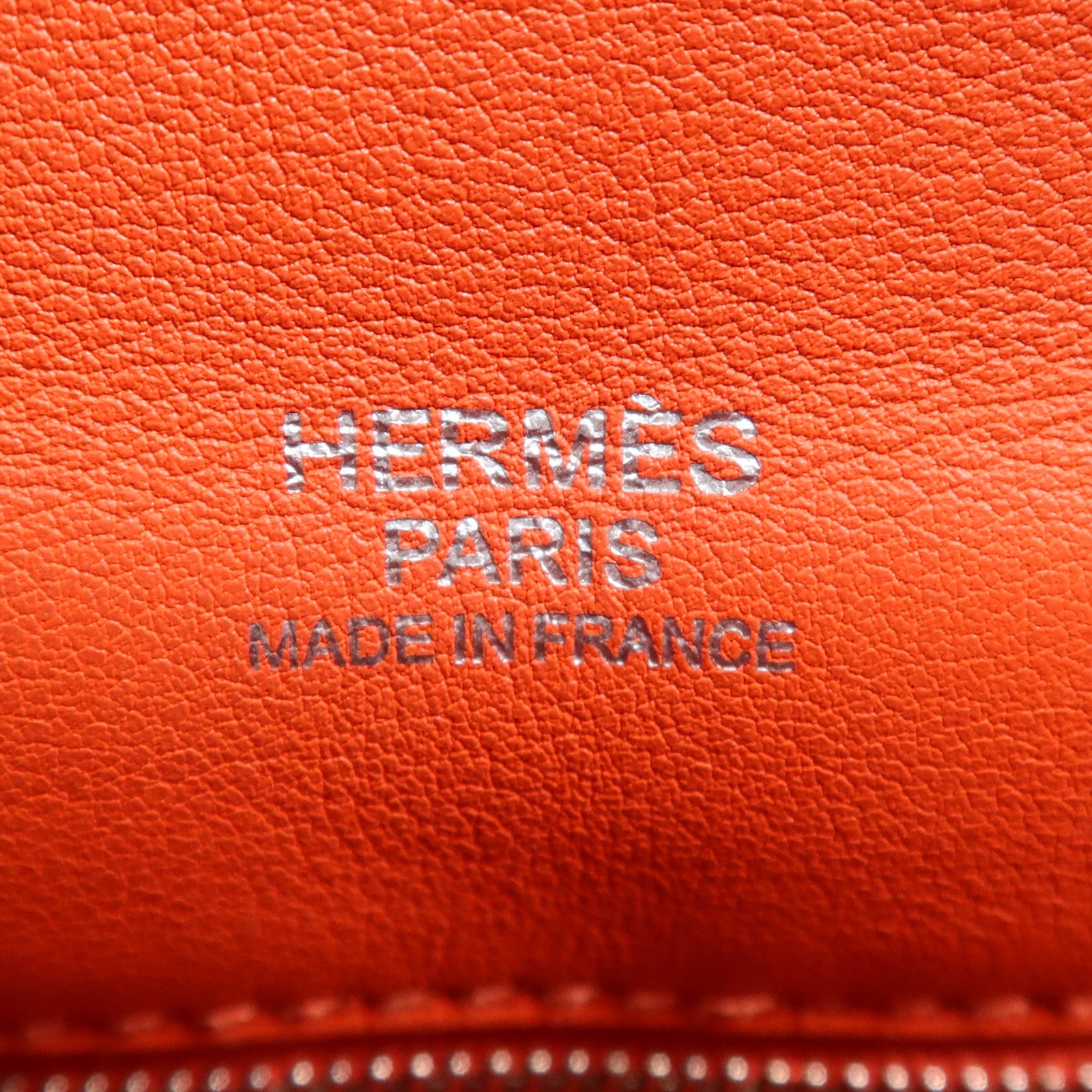 HERMES 【激減優惠】Swift皮革Berline 21 Mini銀扣肩背袋Rouge Casaque