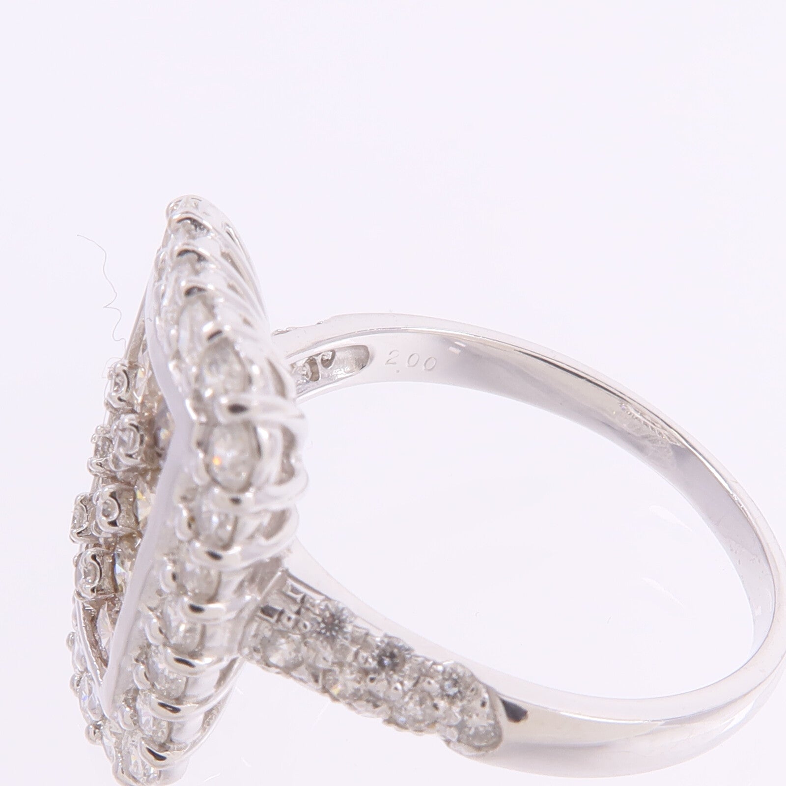 JEWELRY 18K白金Diamond Ring鑽石戒指