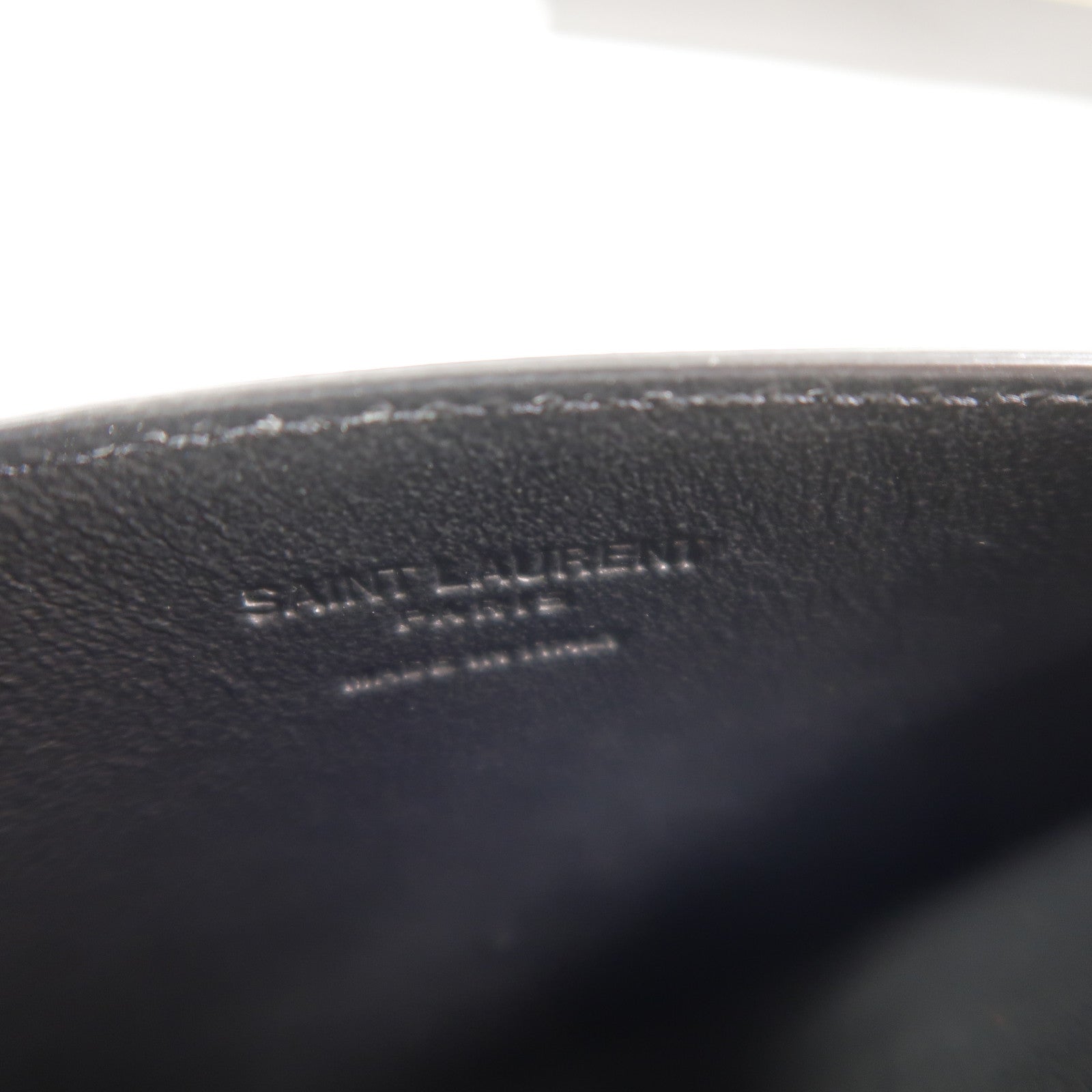 SAINT LAURENT 牛皮皮革Uptown Chain Wallet鏈帶肩背袋