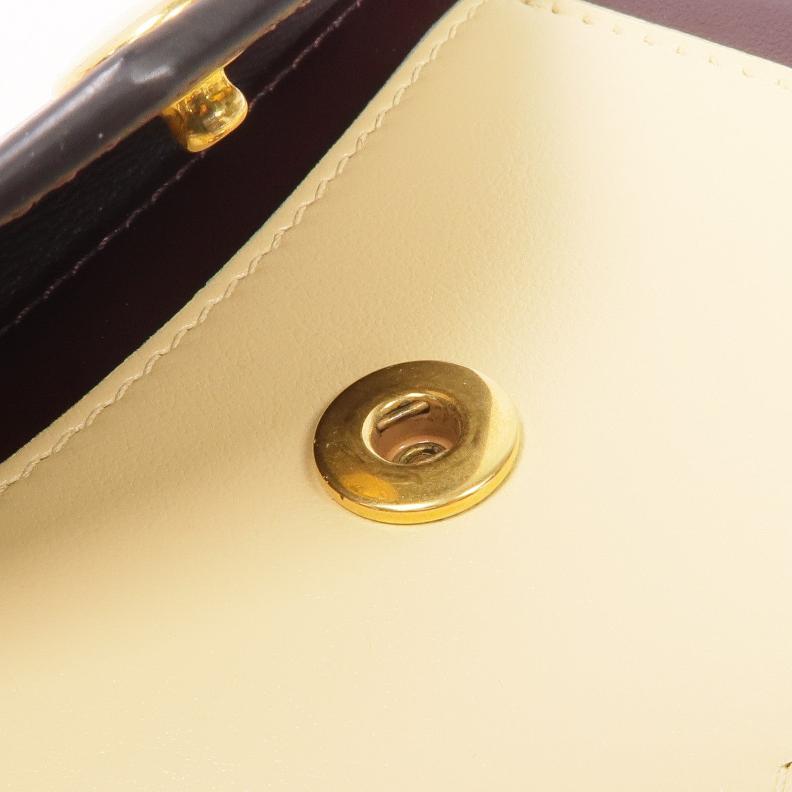 CELINE 牛皮皮革Card Case金扣卡片套