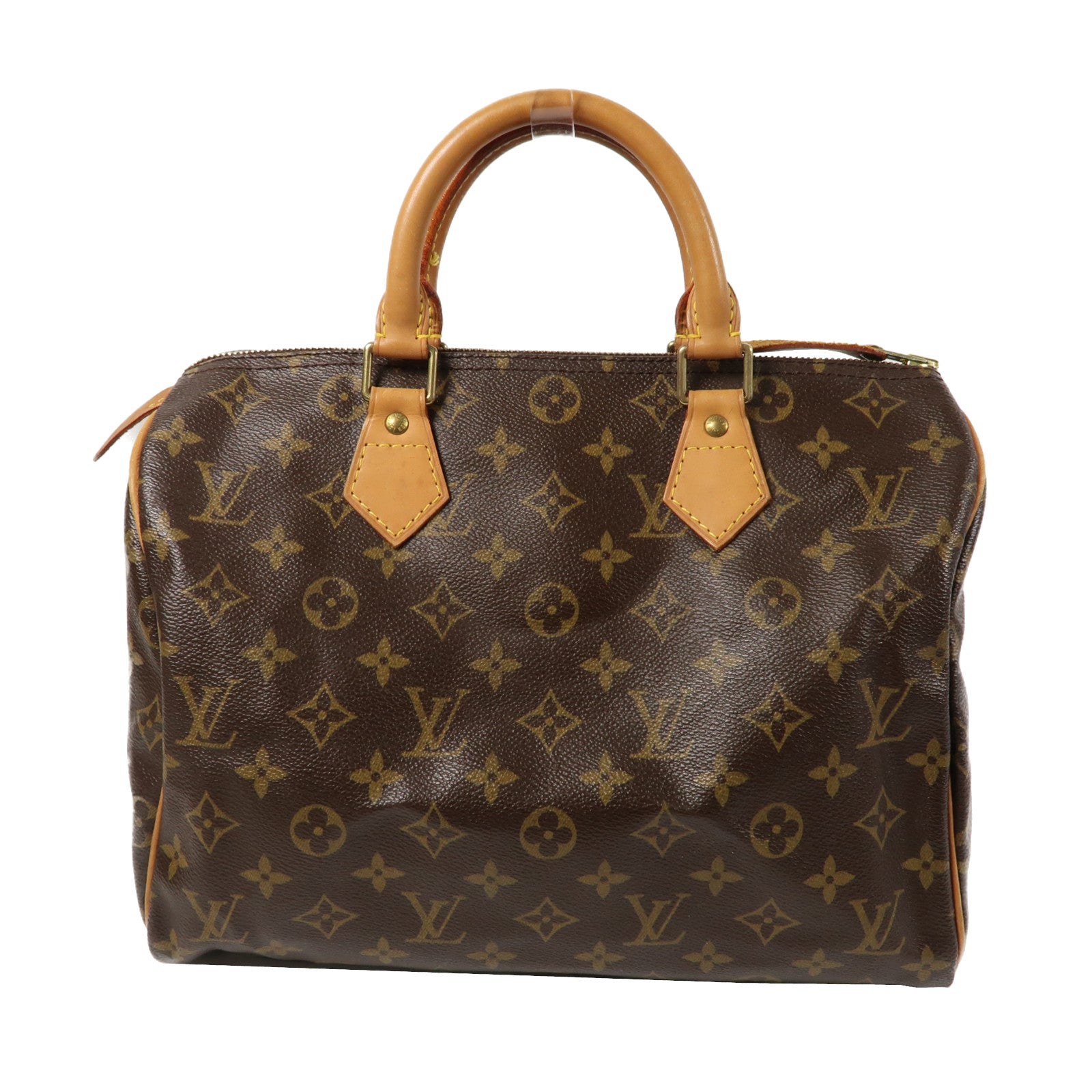 LOUIS VUITTON 【激減優惠】Monogram Speedy 30金扣手挽袋啡色