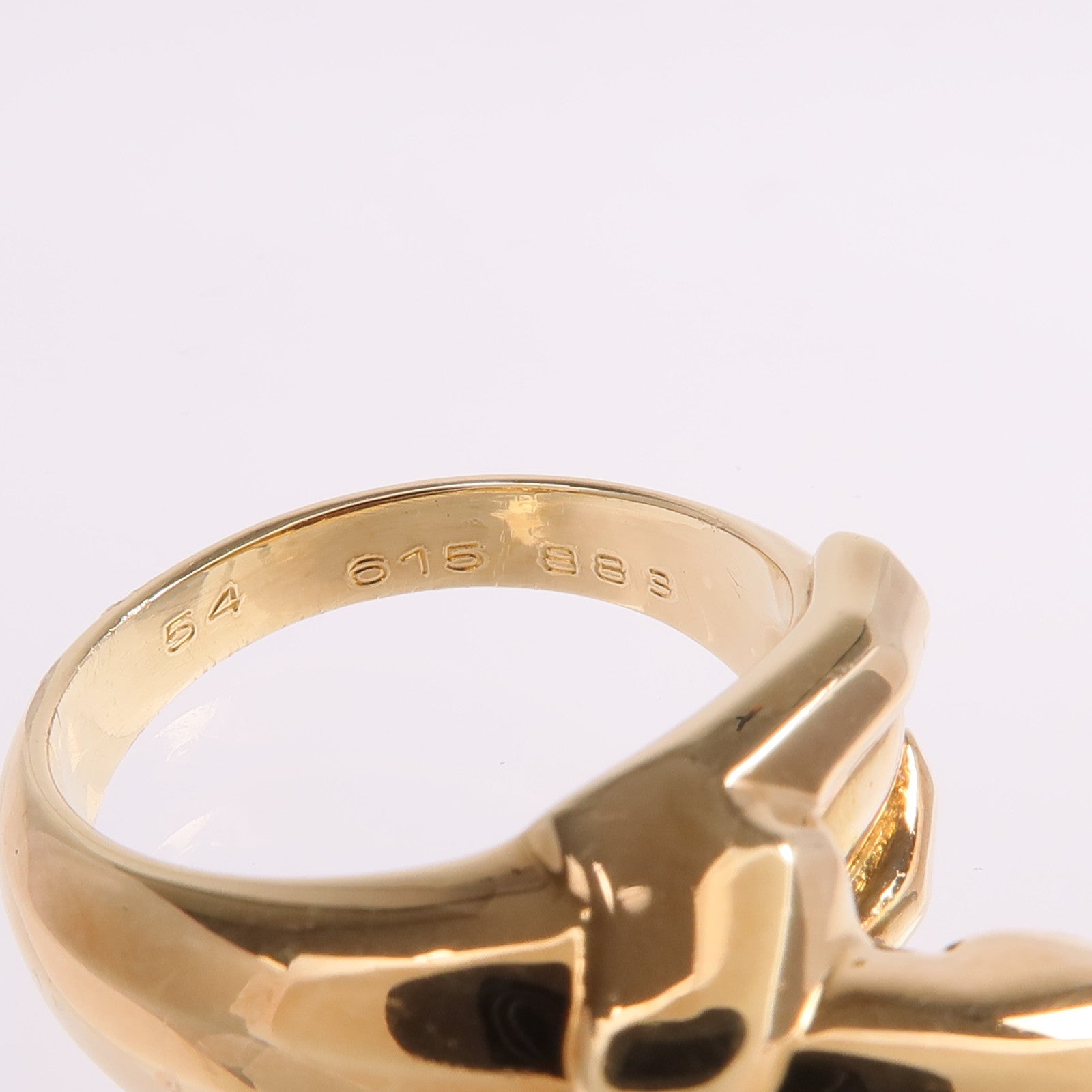 CARTIER 18K黃金Panthere de Cartier Ring戒指Cartier#54/US#6.75