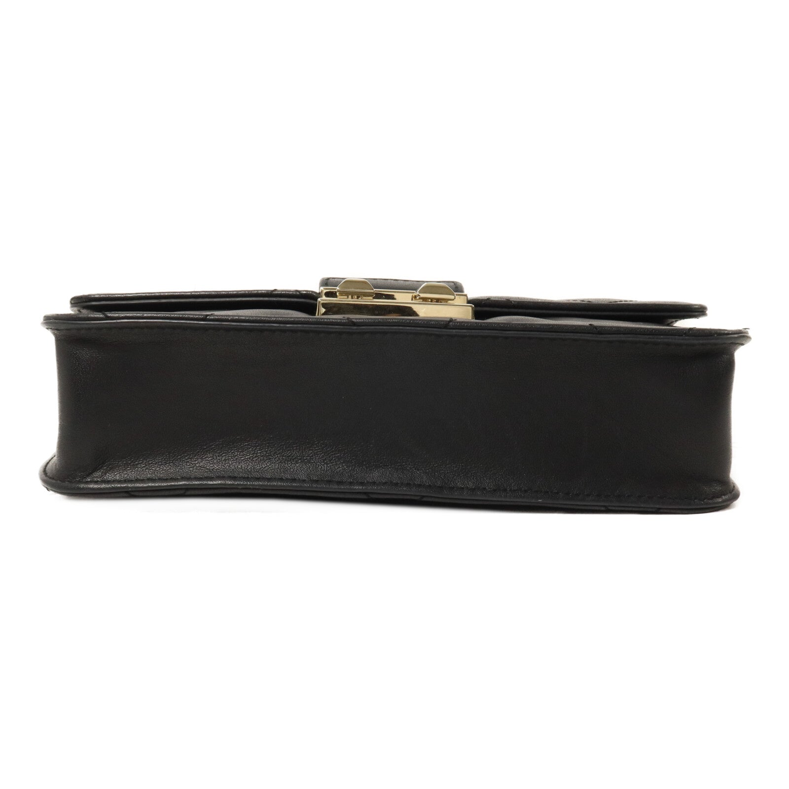 Furla 牛皮皮革Chain Shoulder鏈帶肩背袋
