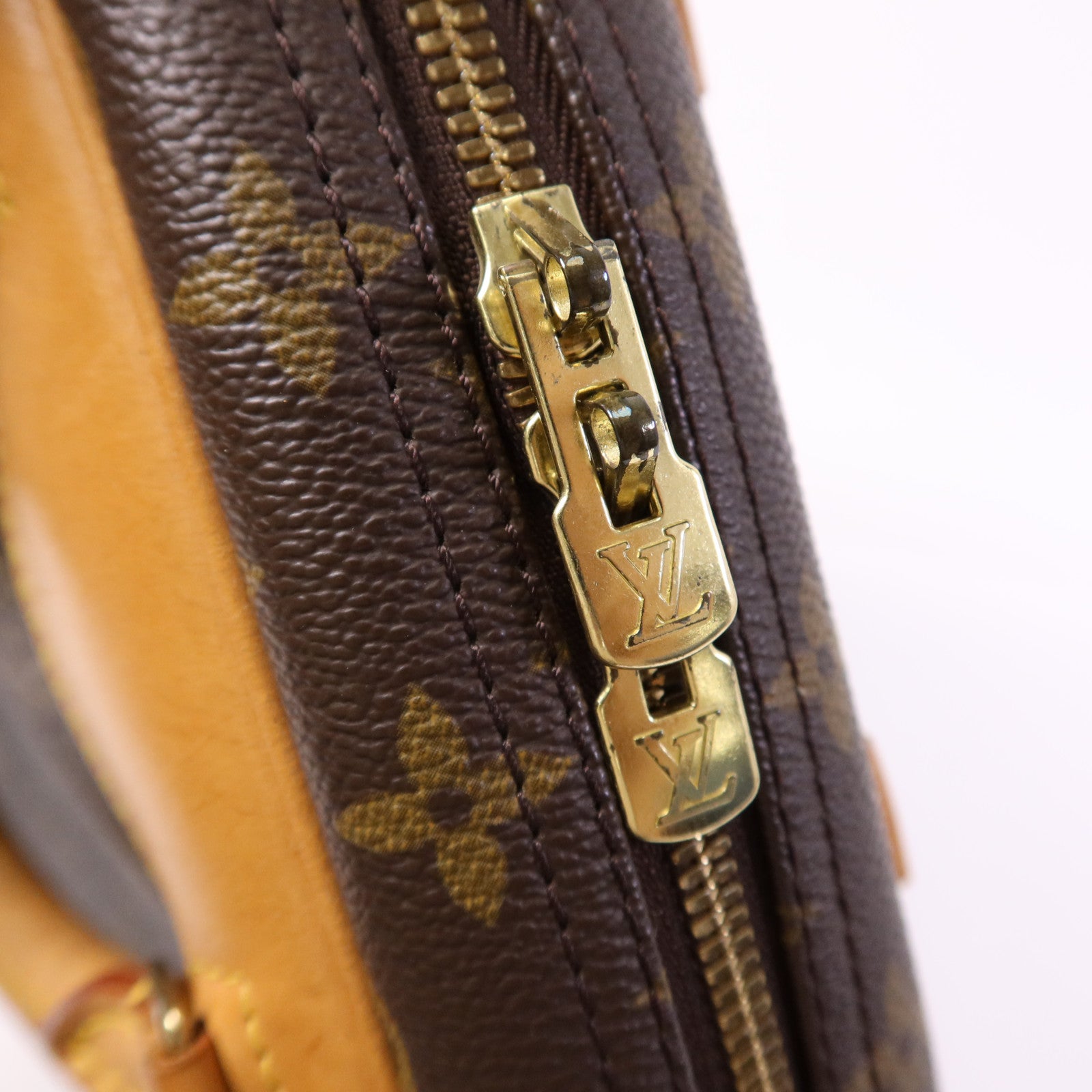 LOUIS VUITTON Monogram Trouville金扣手挽袋