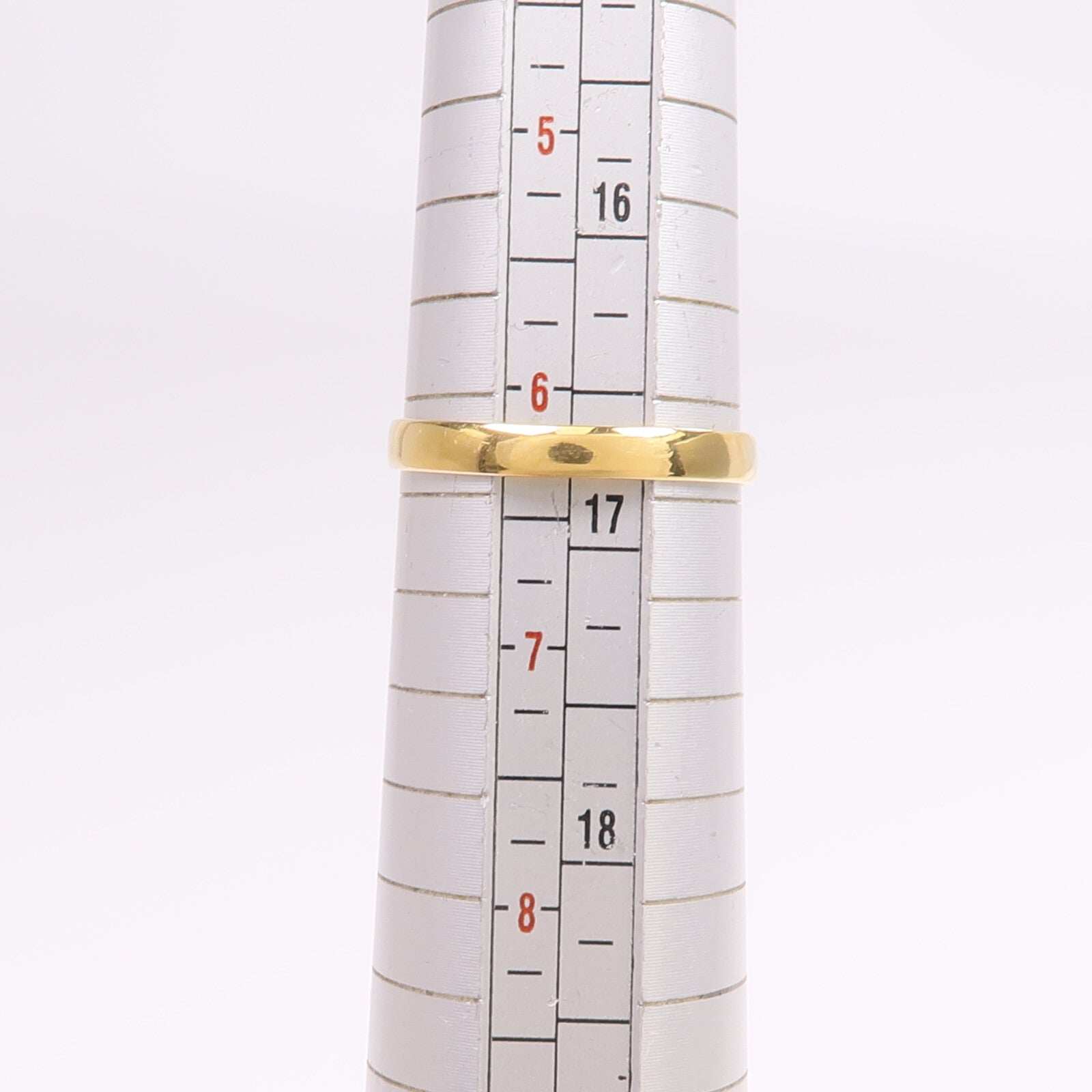 JEWELRY 【激減優惠】18K黃金Aquamarine Diamond Ring藍晶/鑽石戒指US#6